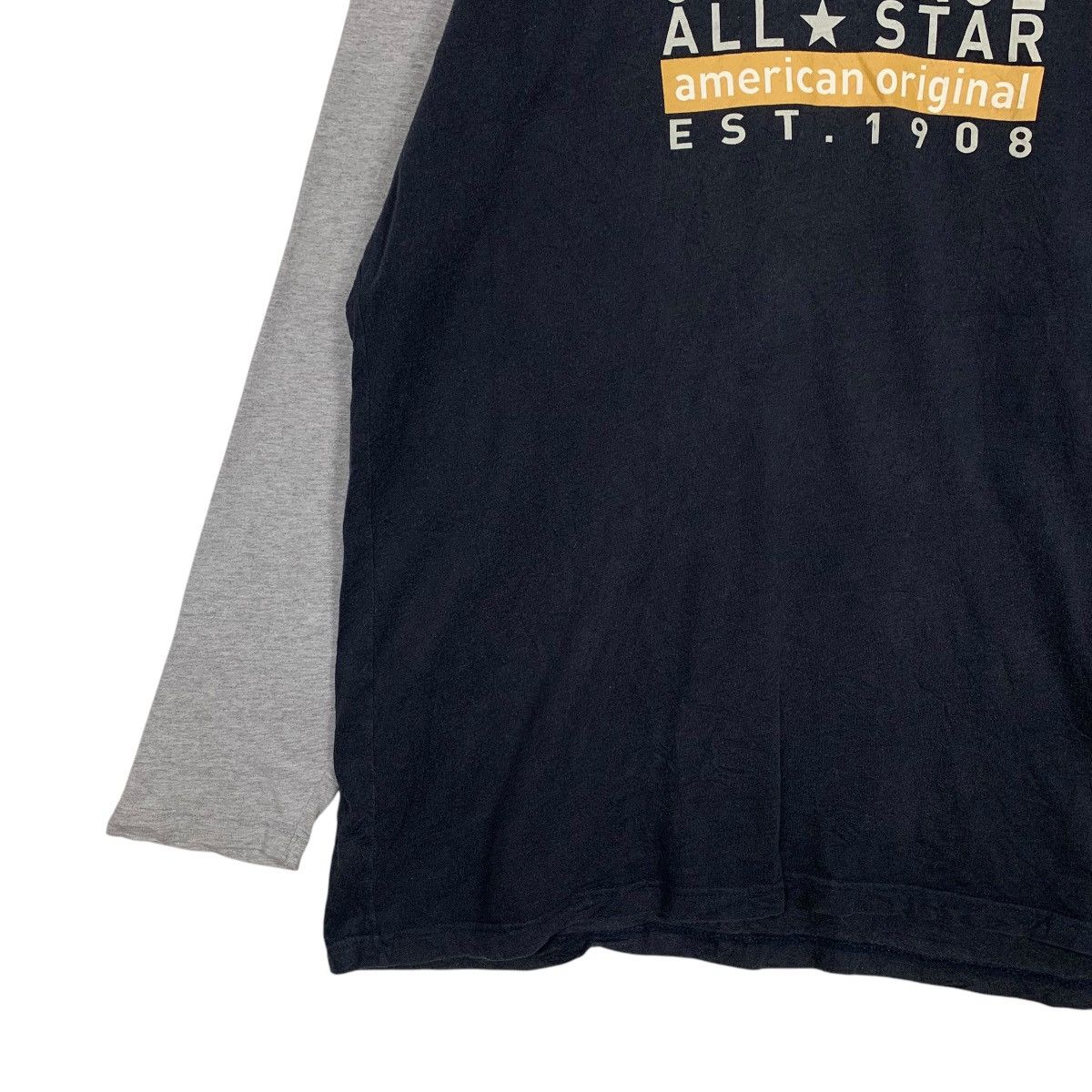 Converse CONVERSE All Star Big Logo Long Sleeve T Shirt #2627-C118 Size US L / EU 52-54 / 3 - 3 Thumbnail