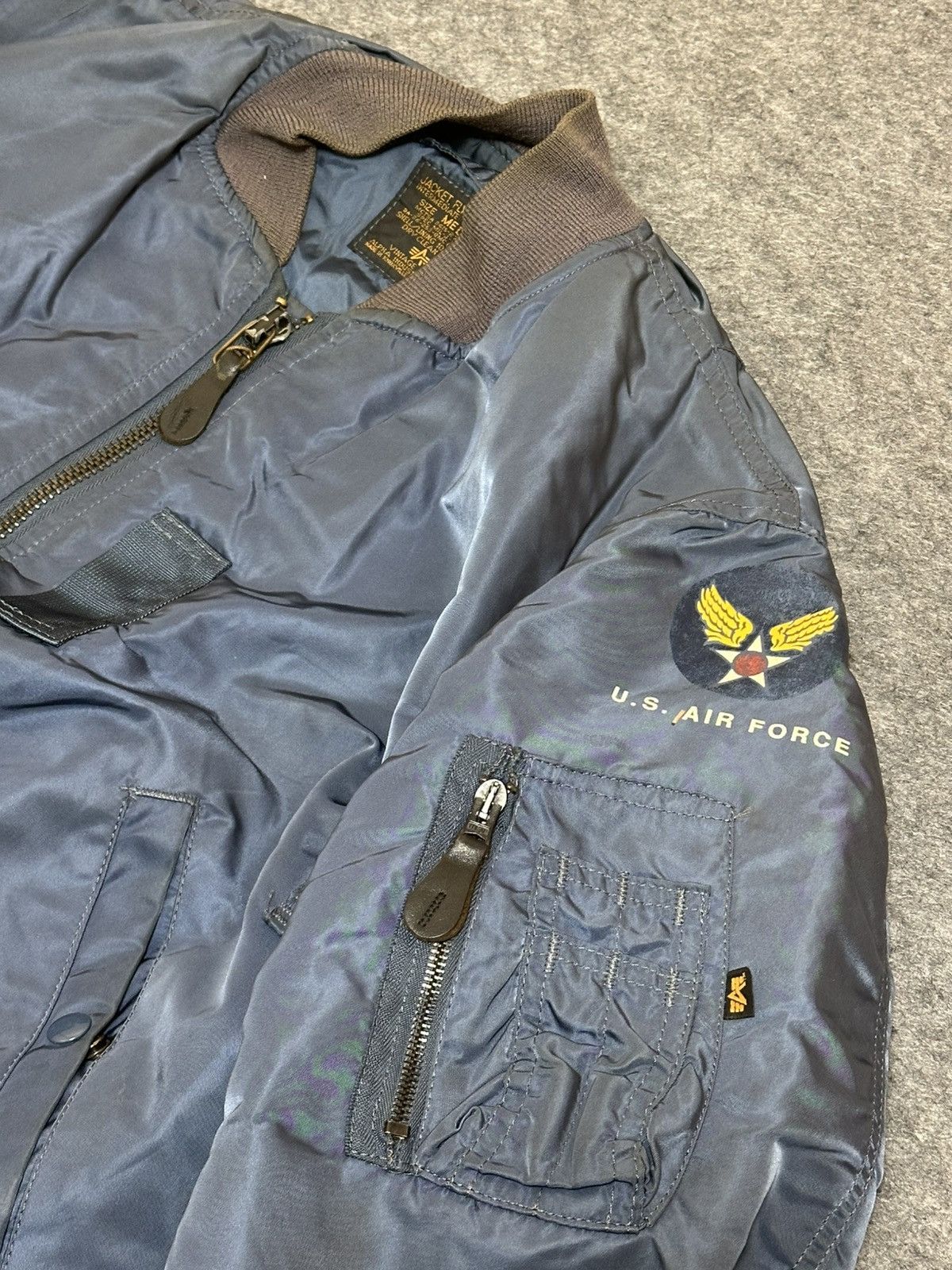Alpha Industries Vintage Alpha Industries MA-1 bomber jacket, 1990s vintage. Size US M / EU 48-50 / 2 - 5 Thumbnail