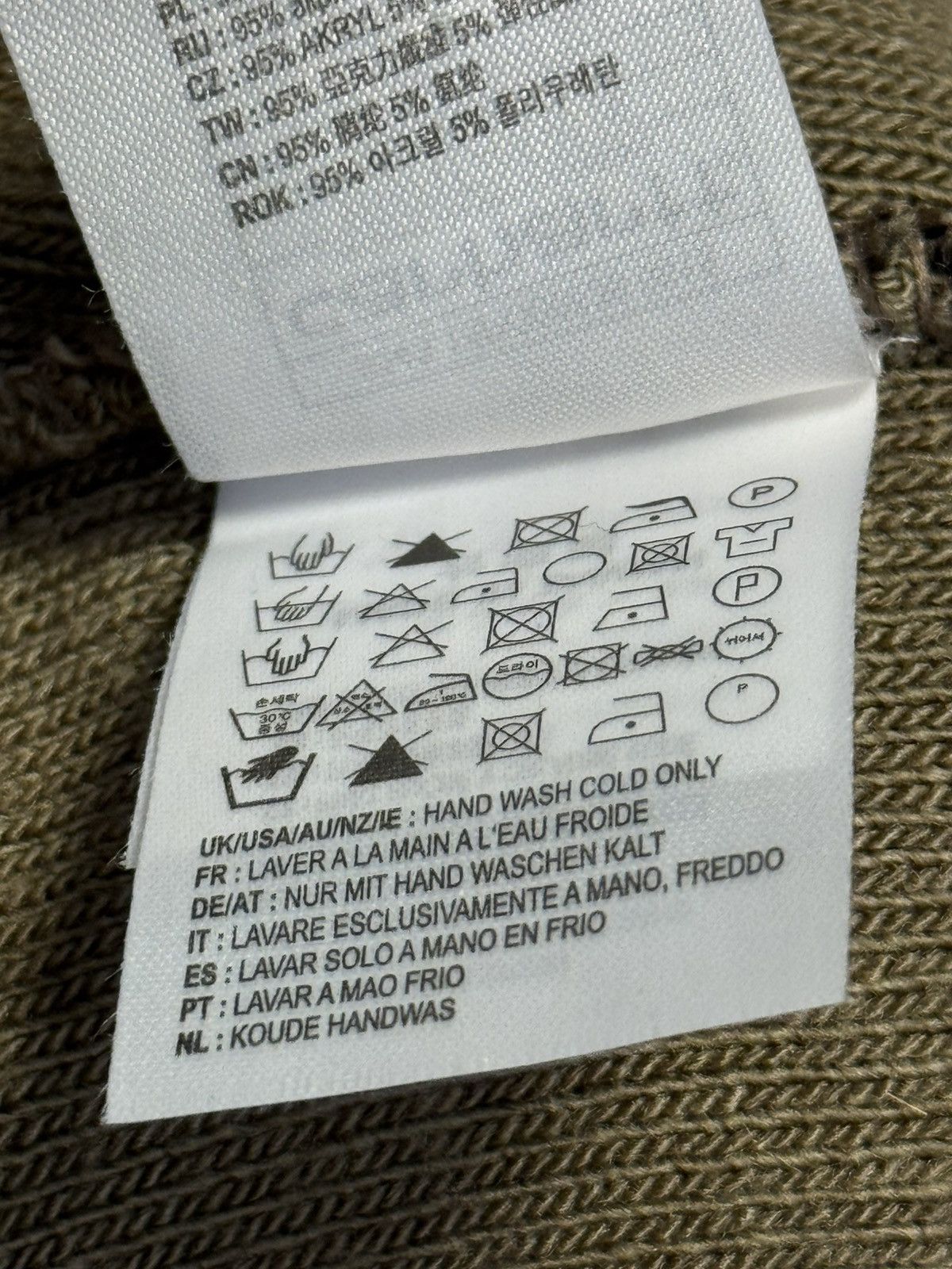 Carhartt Carhartt WIP Camo Duck Beanie Size ONE SIZE - 7 Thumbnail