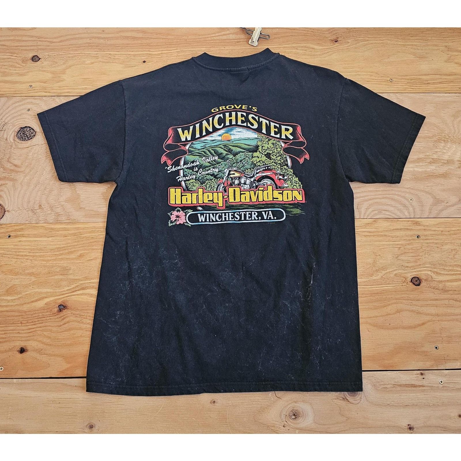 Harley Davidson 90s Harley Davidson V-twin Twin Cam Fathead Black Shirt Sz L Size US L / EU 52-54 / 3 - 3 Thumbnail