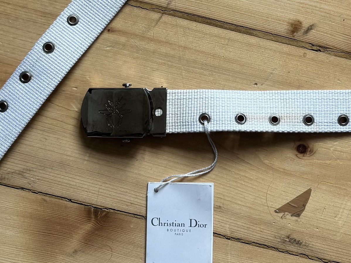 Dior × Hedi Slimane 2003/2004 Bee Belt, new & unworn (Dior Homme