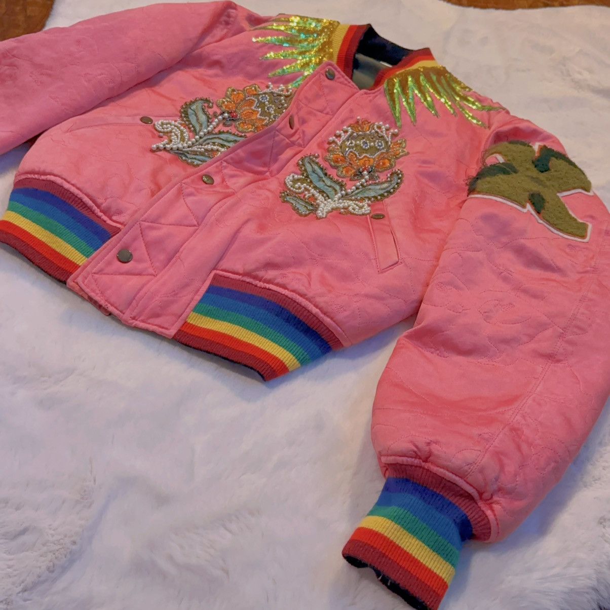 Gucci GUCCI Embroidered and Embellished Letterman jacket Size US M / EU 48-50 / 2 - 4 Thumbnail