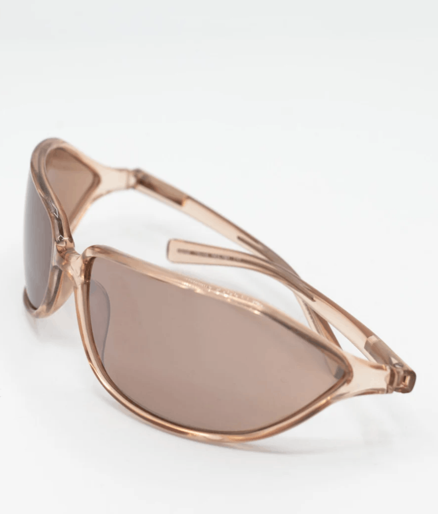 Prada × Vintage PRADA Sunglasses Wrap Shield Mask Symbole Sport Red Tab Size ONE SIZE - 1 Thumbnail