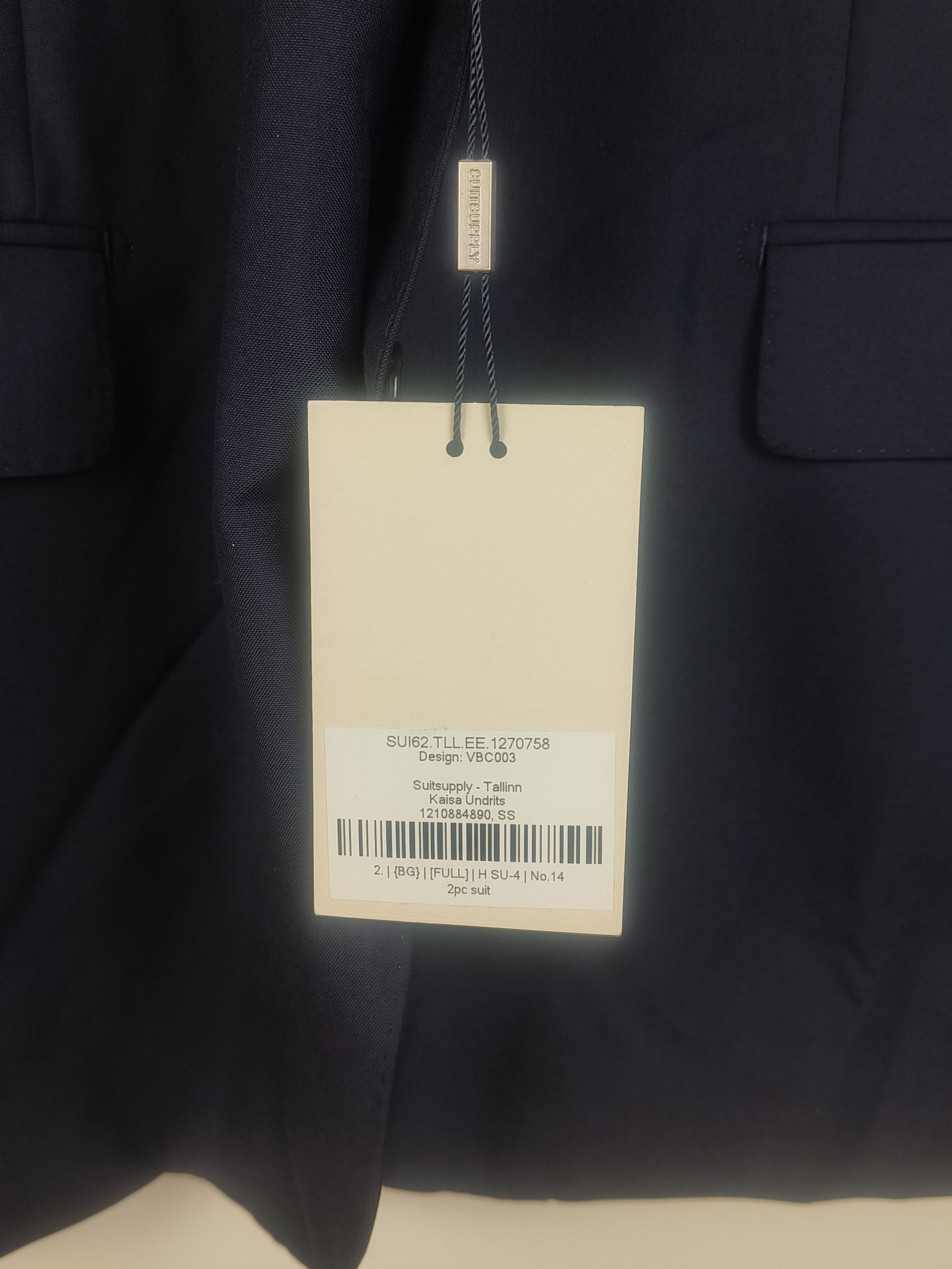 Suitsupply Suitsupply Vitale Barberis Canonico Made to Measure Blazer Size 38R - 5 Thumbnail