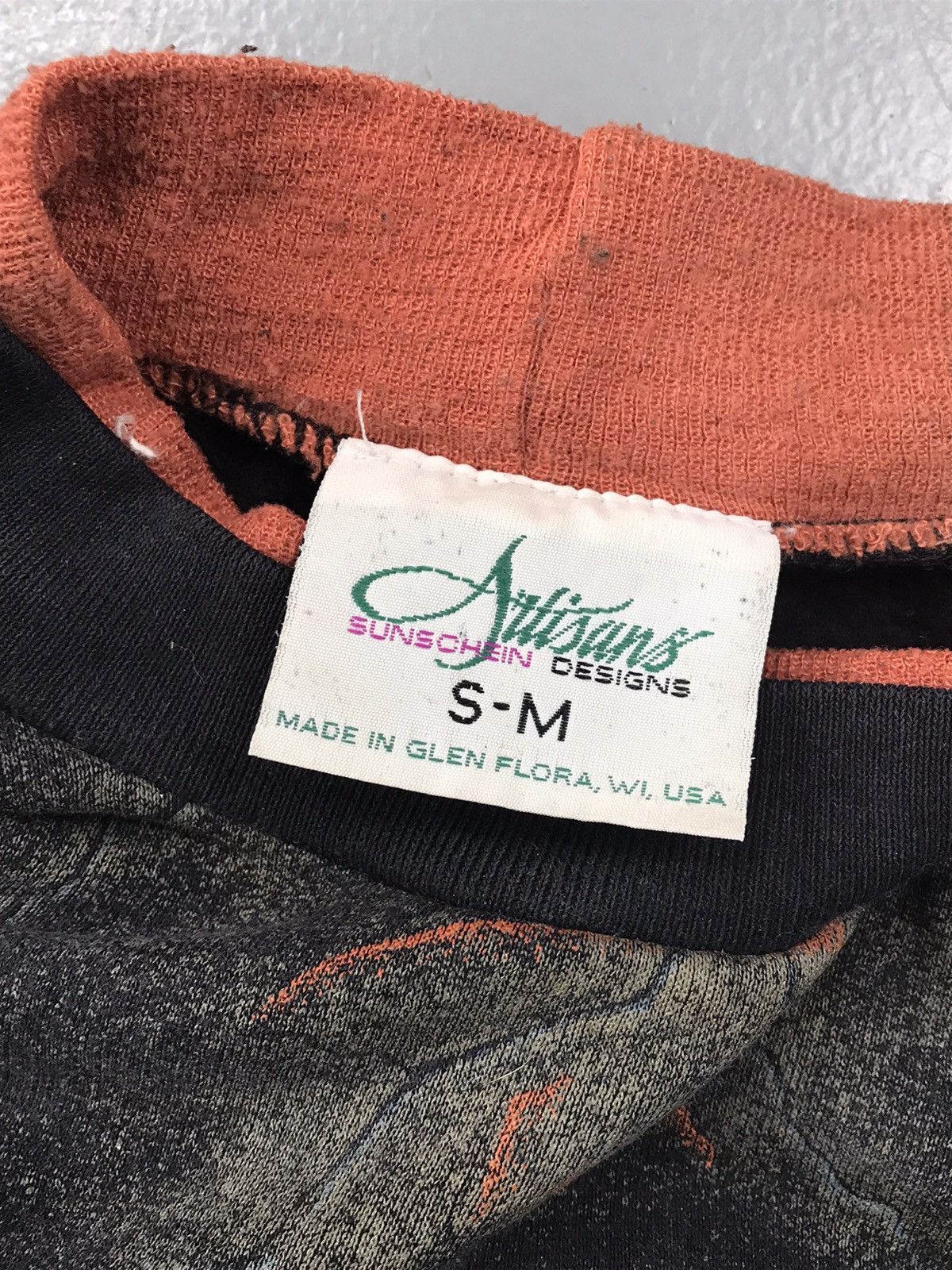 Designer × Vintage Vintage Auisans AOP ox print sweater shirt Size US M / EU 48-50 / 2 - 5 Thumbnail