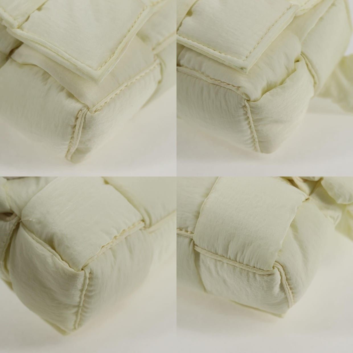 Bottega Veneta Bottega Veneta Intrecciato Cassette Shoulder Bag Cream Size ONE SIZE - 14 Thumbnail
