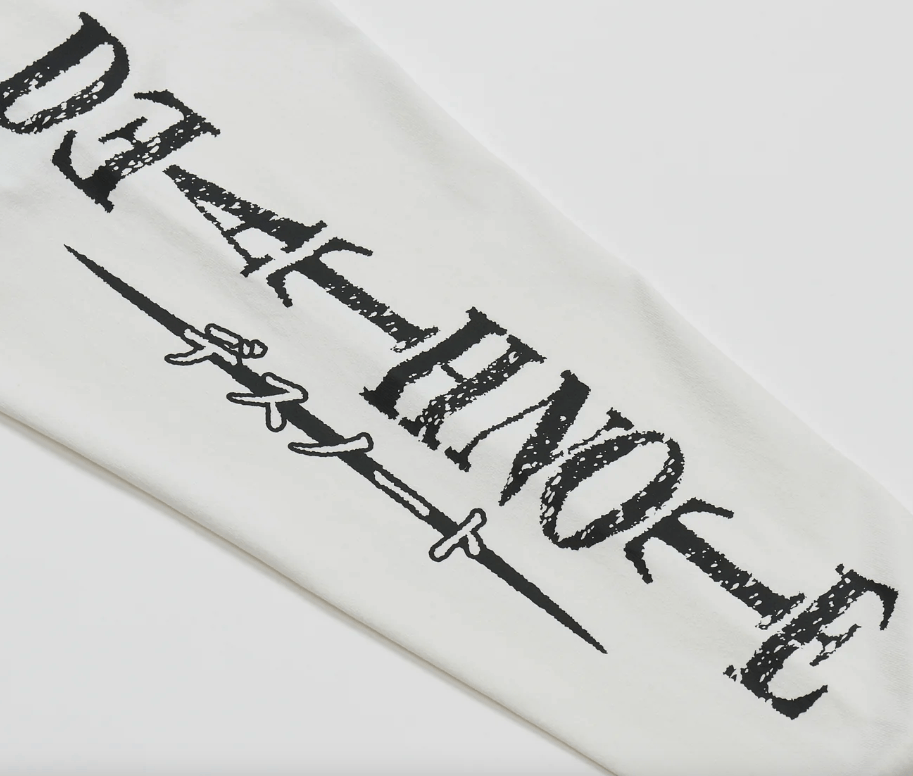 Anime × Palace Palace Death Note Long Sleeve Shirt White Size Large Size US L / EU 52-54 / 3 - 3 Thumbnail