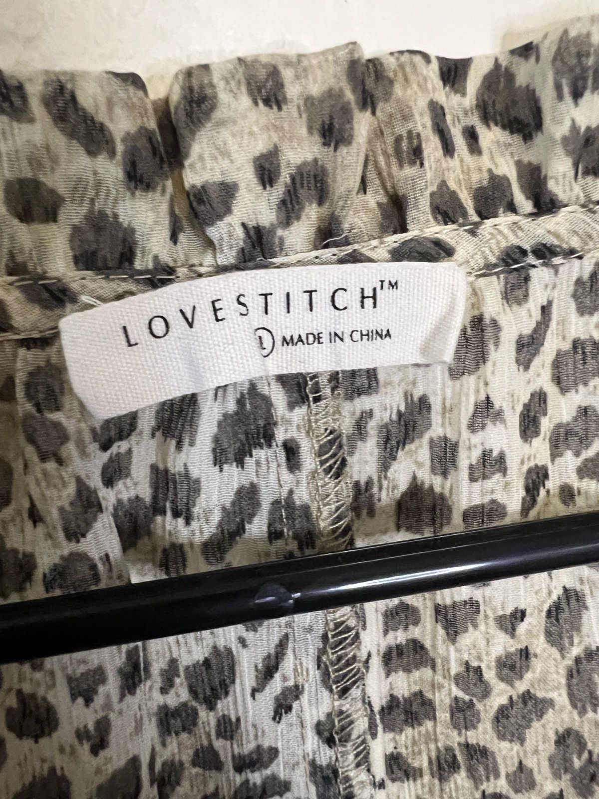 Other Leopard Love Stitch Womens Dress Size M Size M / US 6-8 / IT 42-44 - 4 Thumbnail