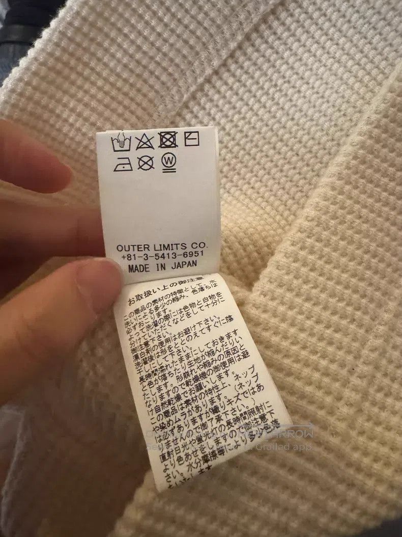 Nigel Cabourn Nigel Cabourn High-Neck Waffle Knit Top Size US M / EU 48-50 / 2 - 5 Thumbnail