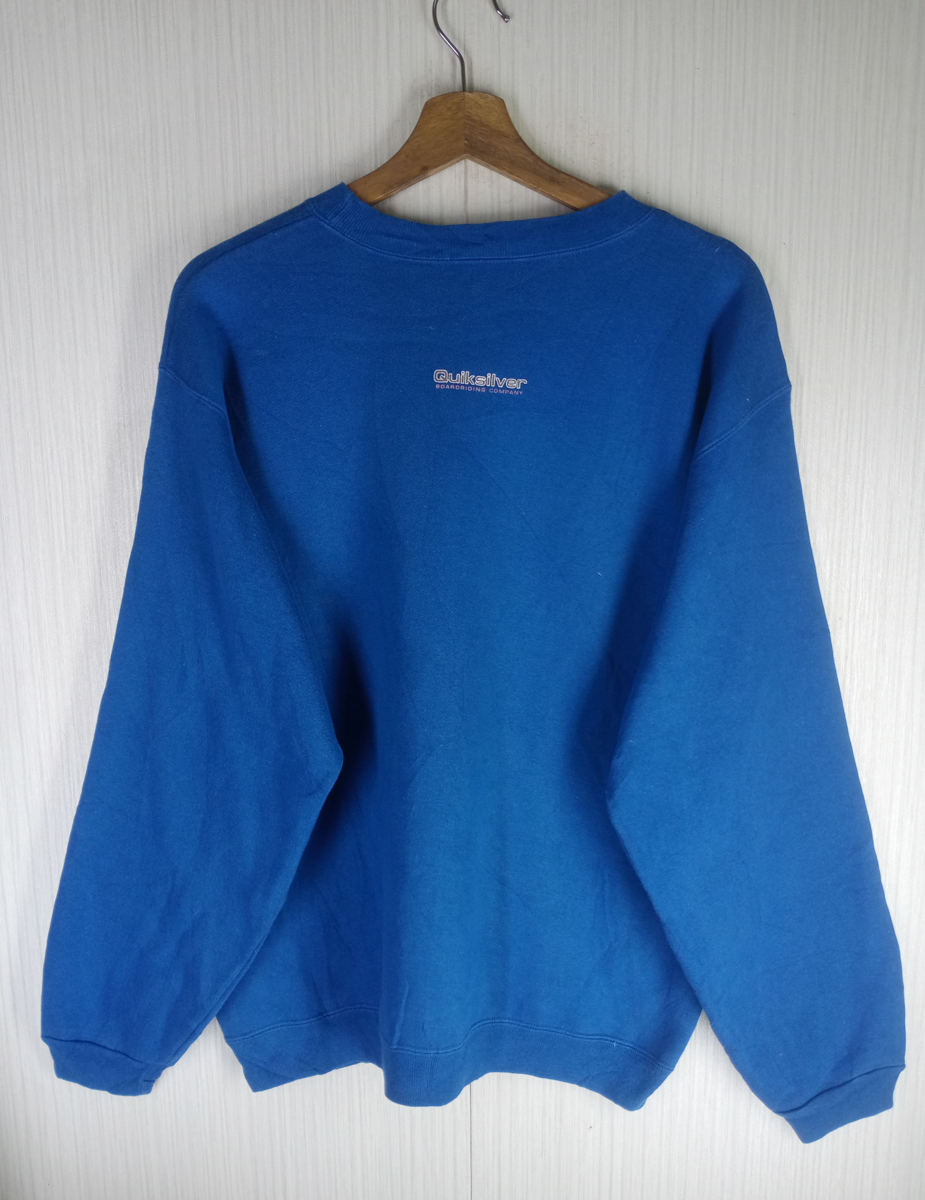 Quiksilver Rare Vintage Quicksilver Boardriding Company Sweatshirt Size US L / EU 52-54 / 3 - 4 Thumbnail