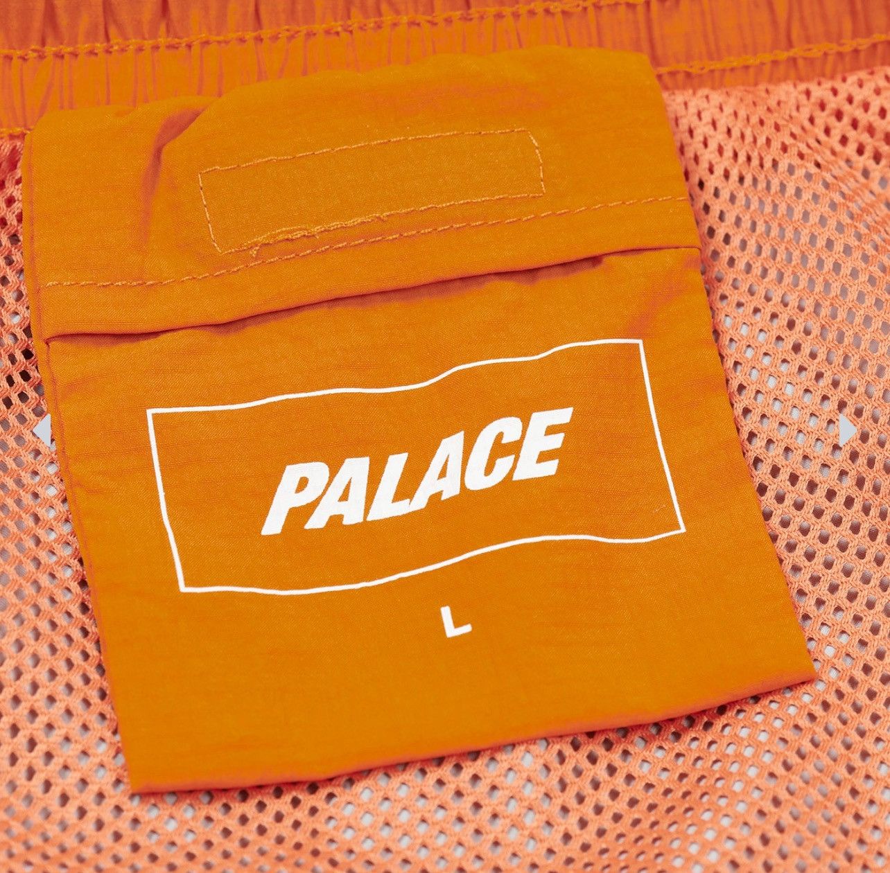 Palace PALACE RUN IT SHORT JAFFA / GREY RIPSTOP NYLON SIZE LARGE Size US 34 / EU 50 - 5 Thumbnail