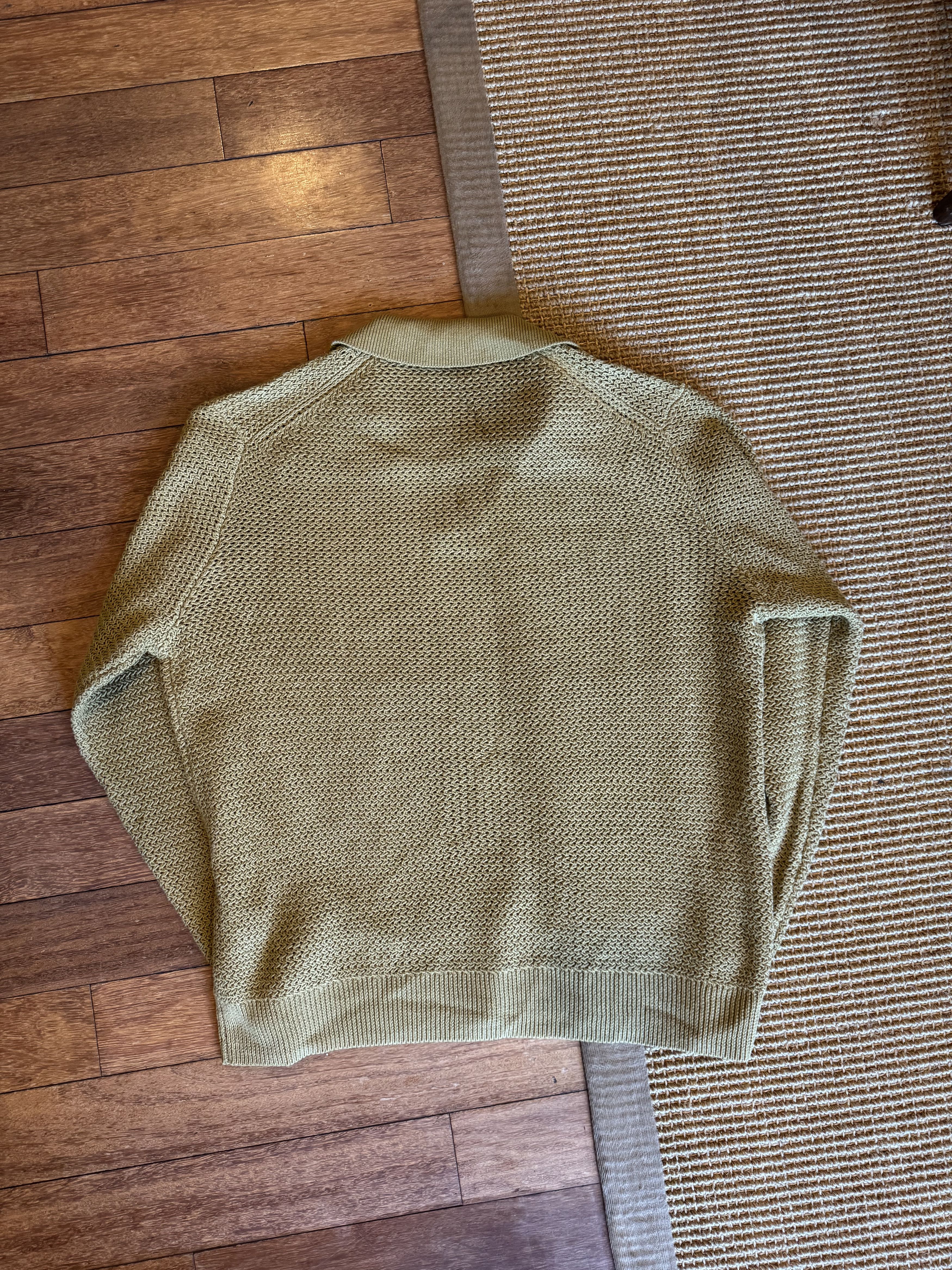 Other Long Sleeve Linen Polo Size US XL / EU 56 / 4 - 5 Thumbnail