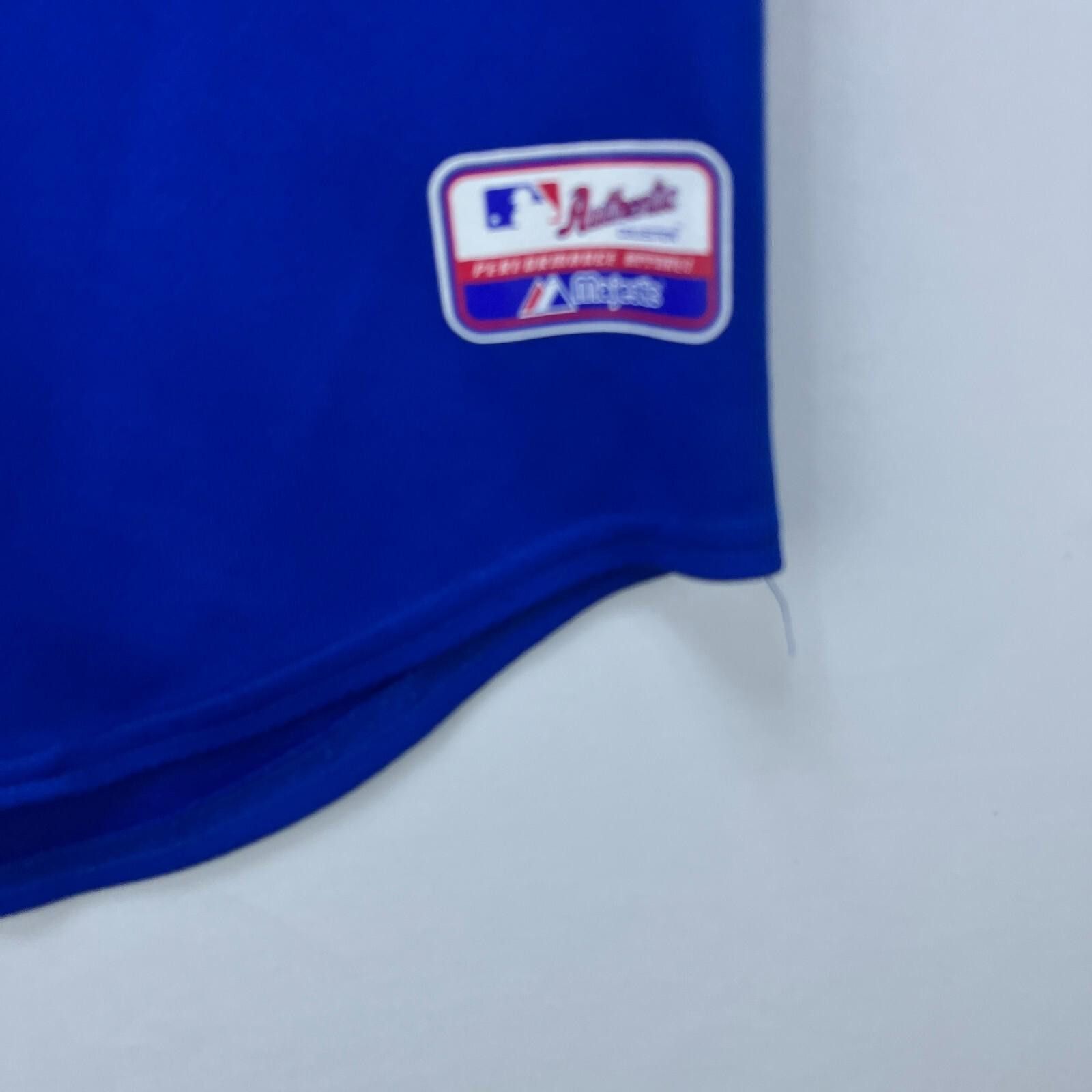 Majestic Vintage Majestic New York Mets Baseball Jersey Youth Medium Size ONE SIZE - 4 Thumbnail