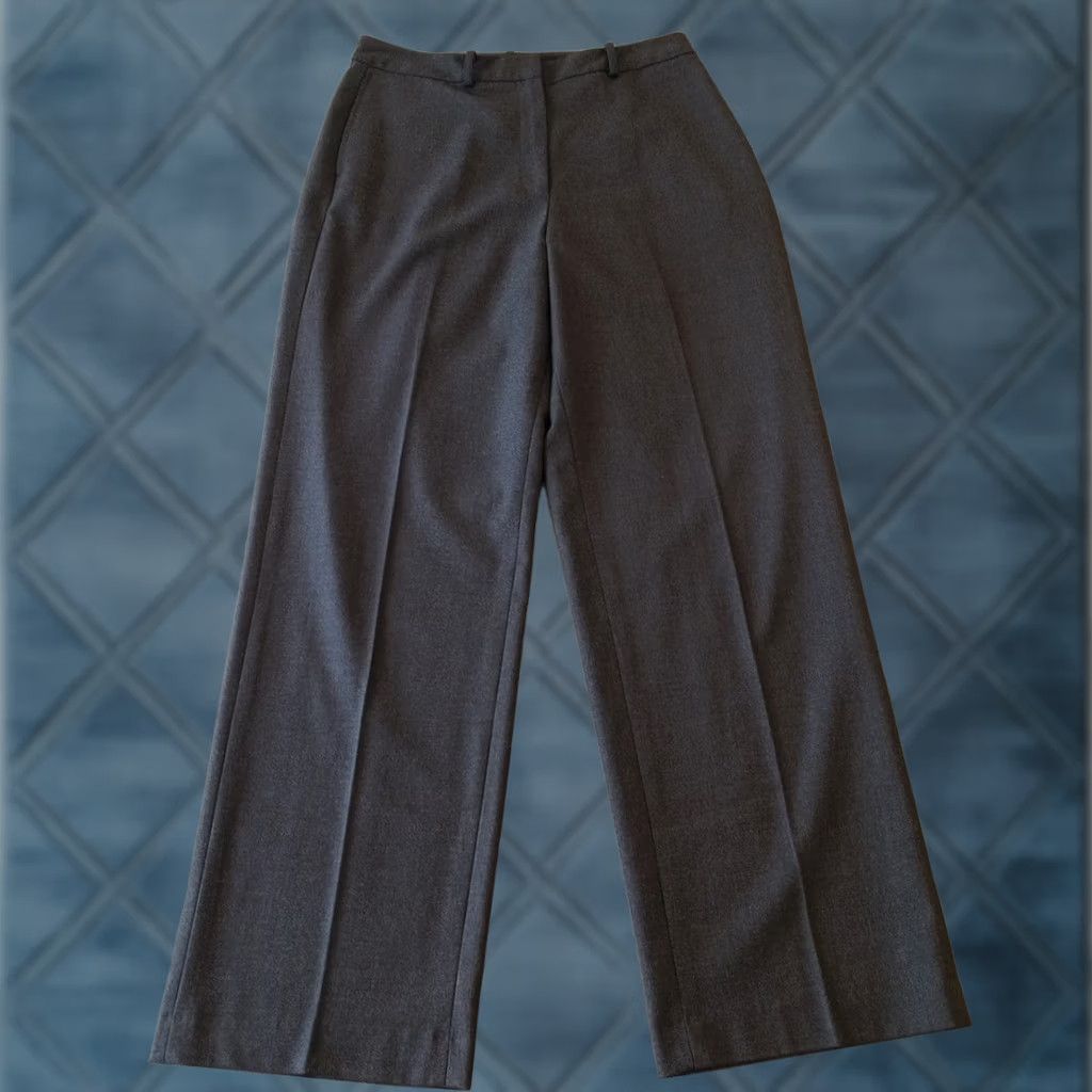 Eddie Bauer Eddie Bauer Dress Pants Womens Size 12 Gray Pockets 30x31 High Rise Straight Inseam 31 Modern Dress Pants Womens Size 34" / US 12 / IT 48 - 1 Thumbnail