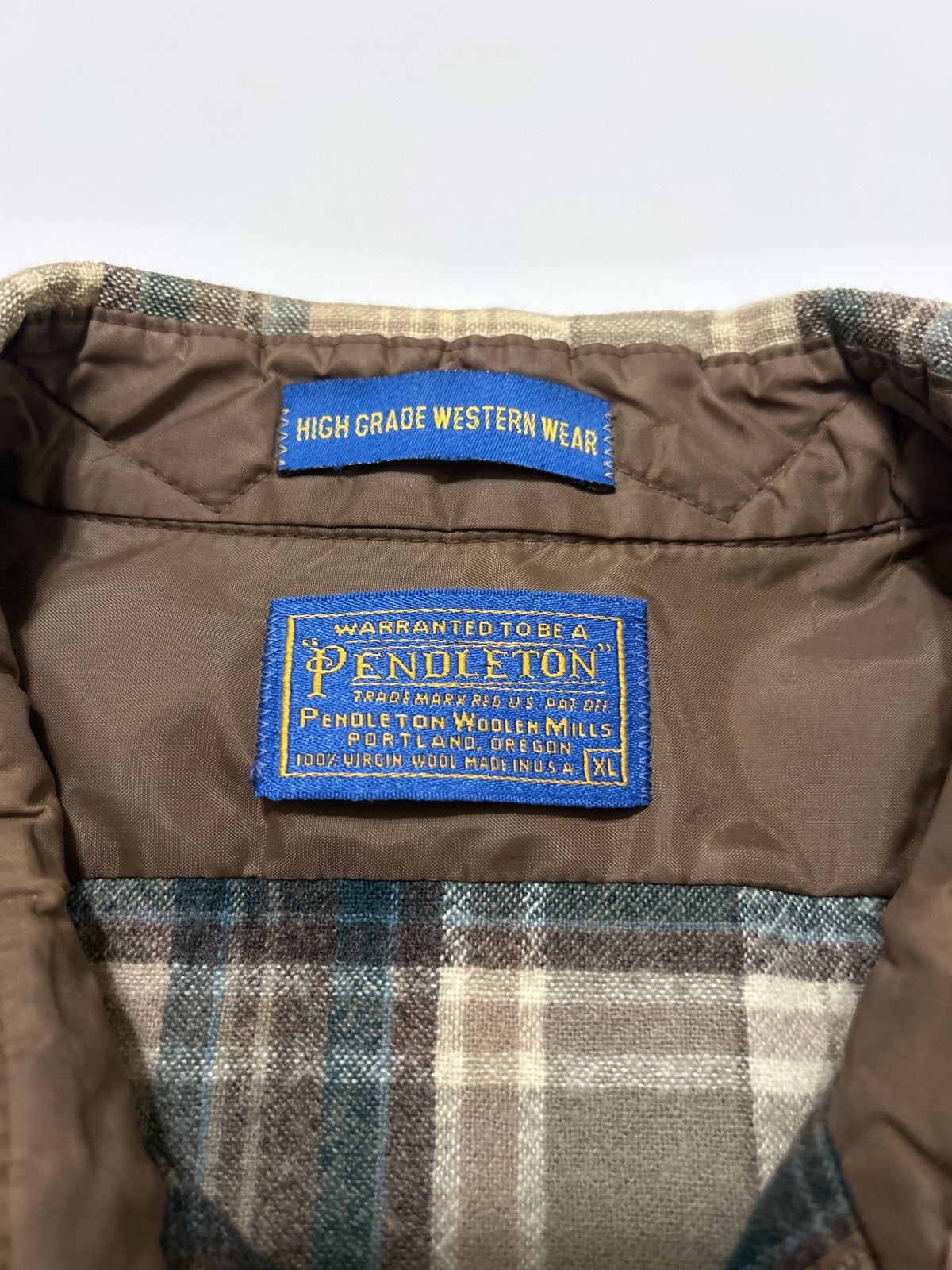 Pendleton Vintage 90s Pendleton Button Up Shirt Flannel Made in USA Size US XL / EU 56 / 4 - 5 Thumbnail
