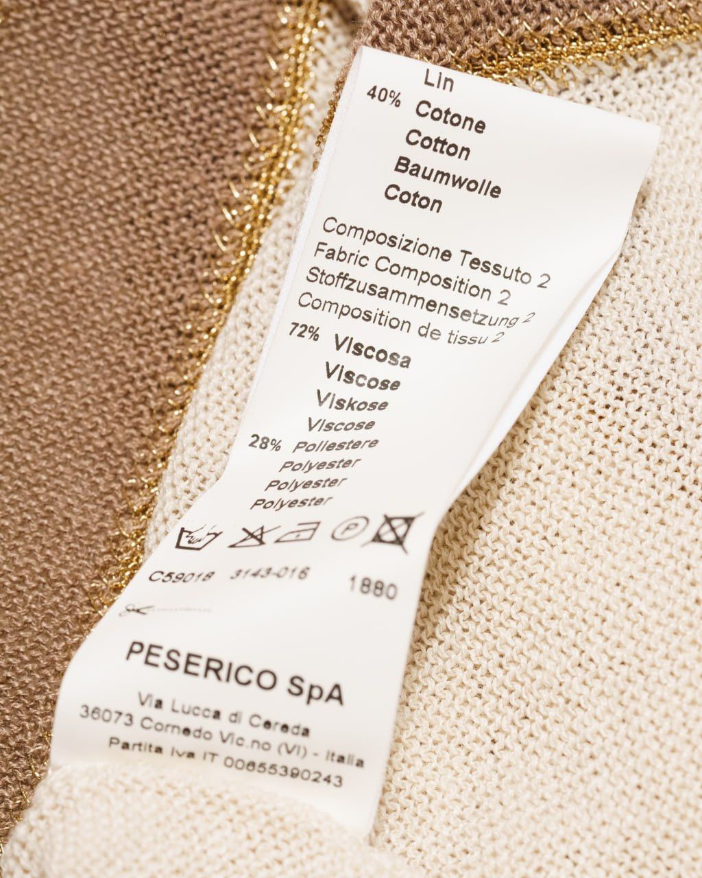 Peserico Peserico Linen Cotton Lurex Knit Top — IT42 / S-M Size M / US 6-8 / IT 42-44 - 8 Thumbnail