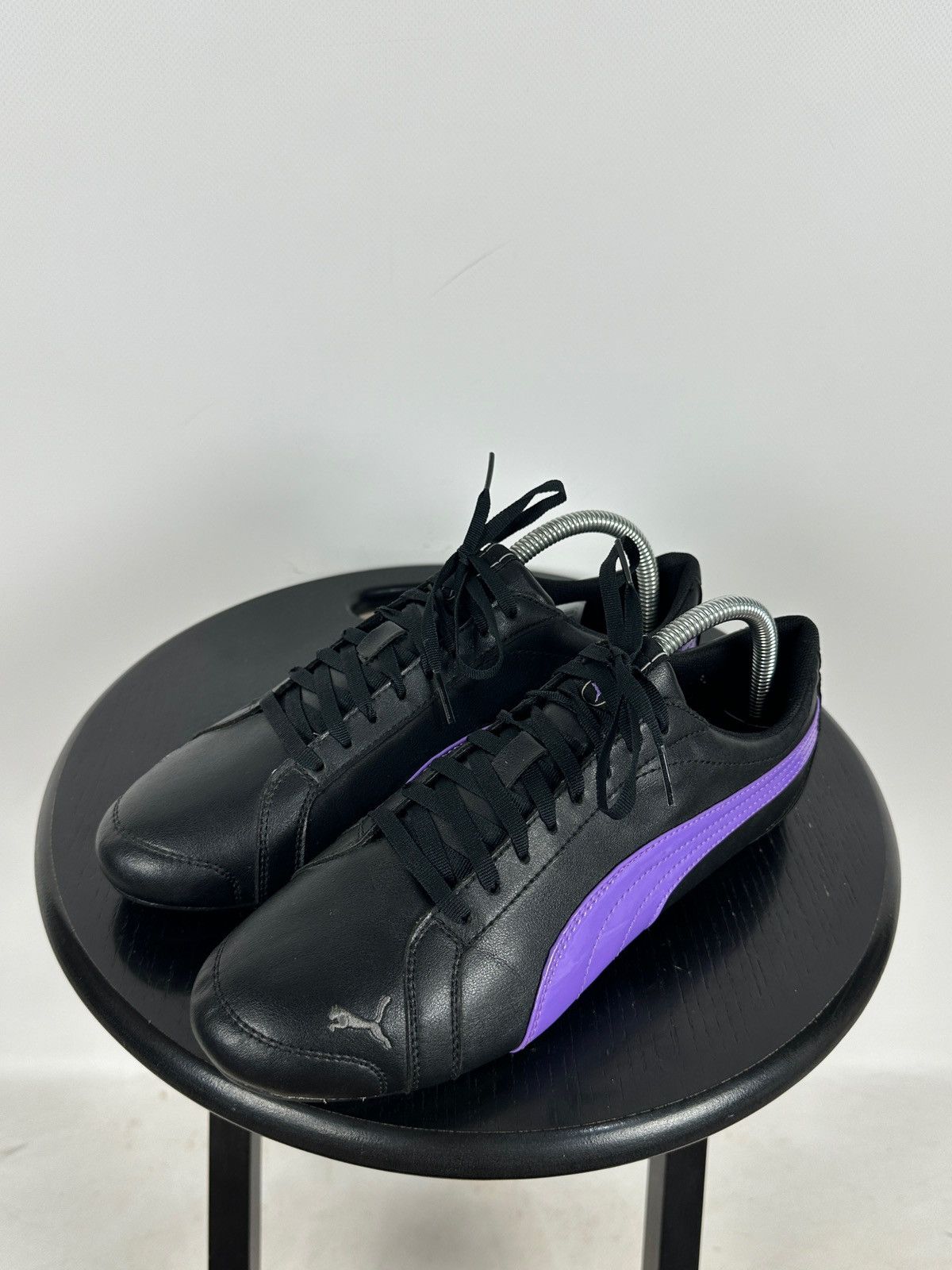 Puma Vintage Puma SpeedCat Y2K Leather Black/Purple Sneakers Size US 9 / IT 39 - 6 Thumbnail