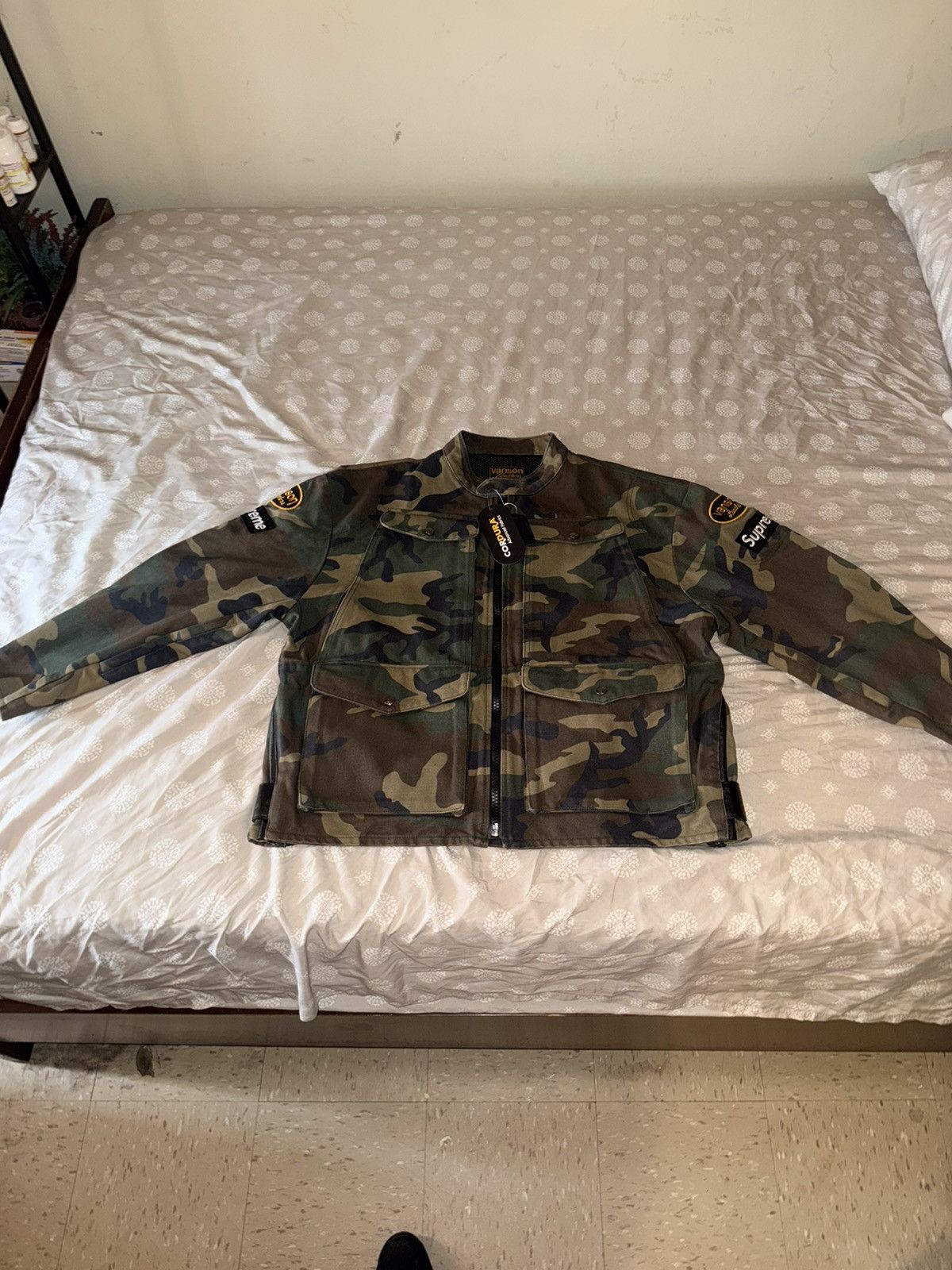Supreme × Vanson Leathers Supreme Vanson leather cordura jacket Size US L / EU 52-54 / 3 - 3 Thumbnail