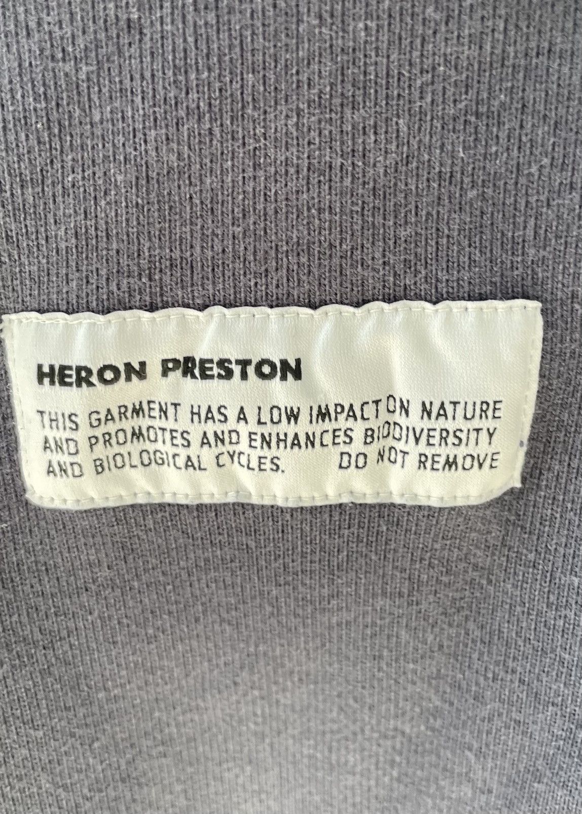 Heron Preston Heron Preston Navy Spray Sweatshirt Size US XL / EU 56 / 4 - 5 Thumbnail