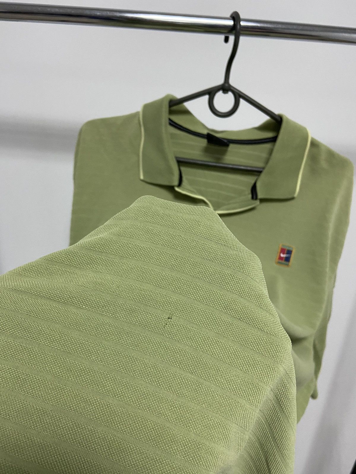 Nike × Vintage Nike Court Vintage Small logo T Shirt Polo Tennis Size US L / EU 52-54 / 3 - 9 Thumbnail