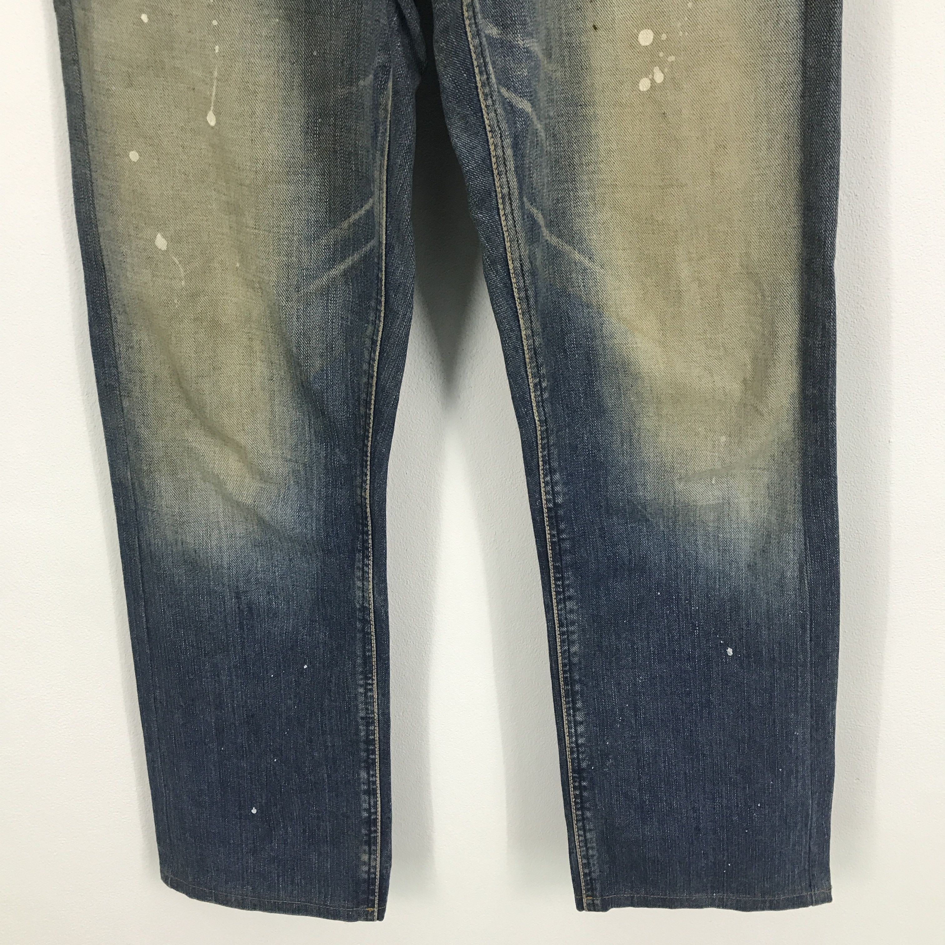 Japanese Brand × Lee Rare Lee raiders style Rusty denim pants Size US 29 - 3 Thumbnail