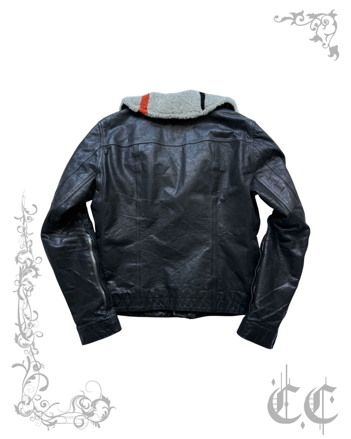 Rick Owens Rick Owens Bauhaus Shearling Jacket Size US L / EU 52-54 / 3 - 4 Thumbnail