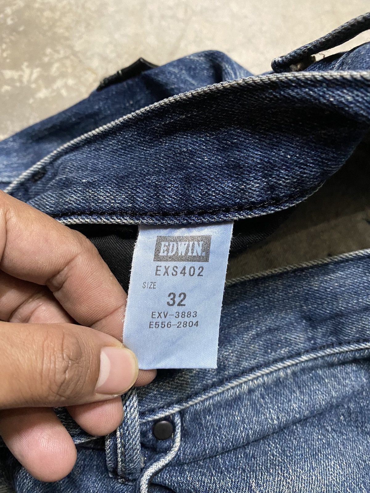Edwin × Japanese Brand Baggy Jeans Japanese Edwin Distressed Size US 33 - 6 Thumbnail