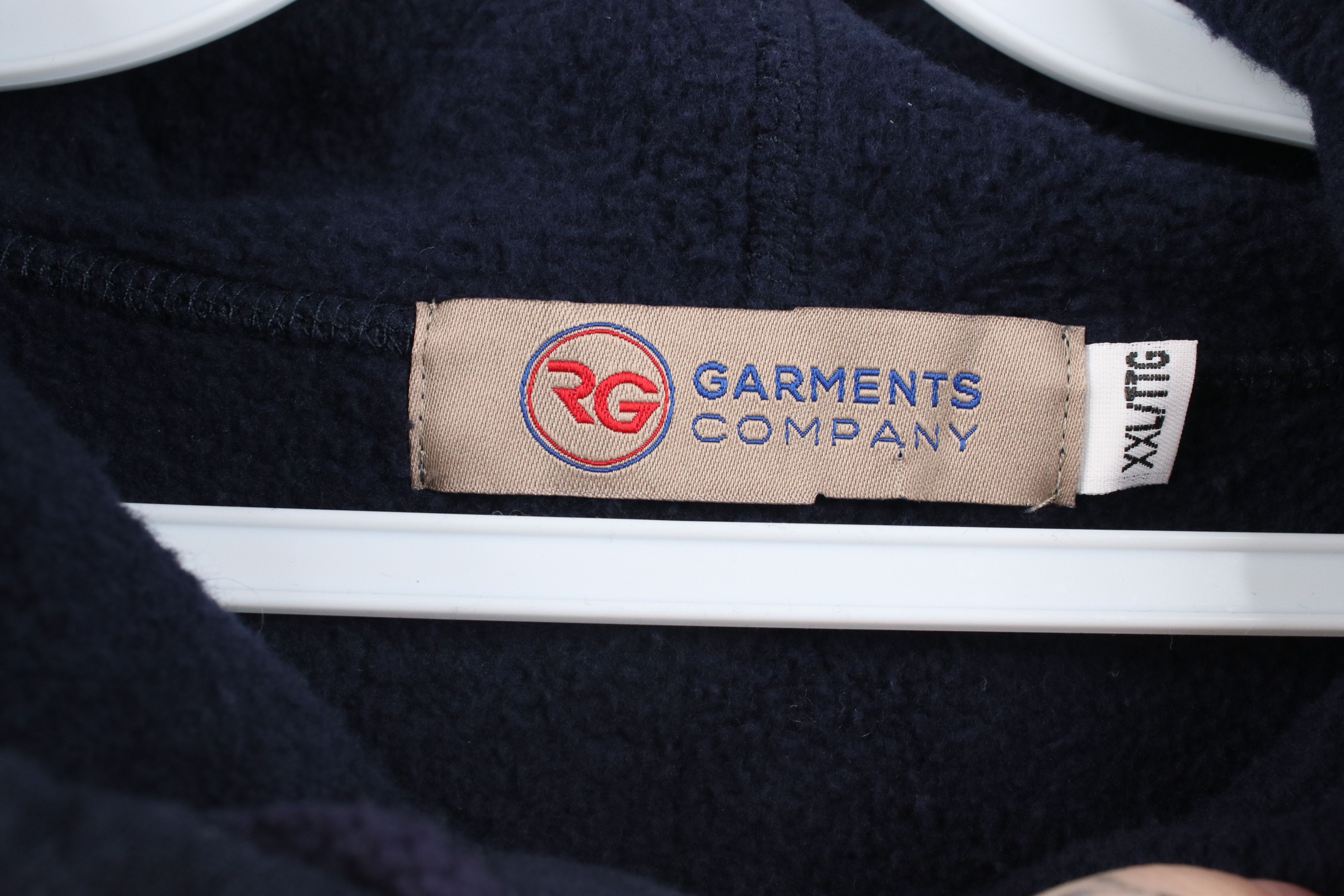 Vintage Vintage 90s Y2K Streetwear Cotton Hoodie Sweatshirt Blue Size US XXL / EU 58 / 5 - 7 Thumbnail