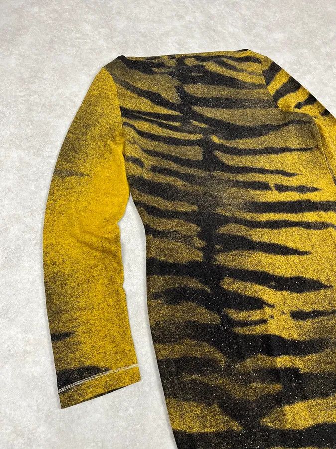 Roberto Cavalli FW2000 Roberto Cavalli Savage Tiger Dress Size M / US 6-8 / IT 42-44 - 4 Thumbnail