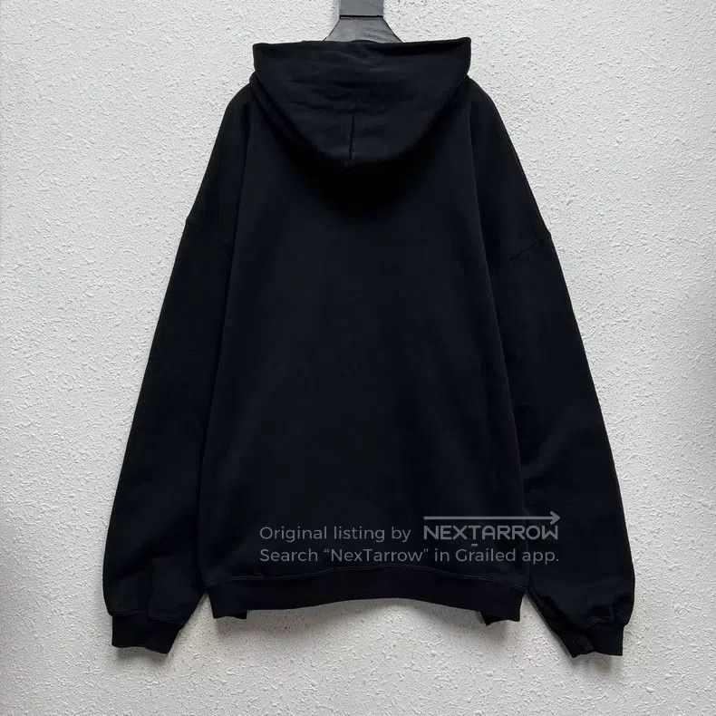Balenciaga Balenciaga MasterCard Washed Black Hoodie Size US M / EU 48-50 / 2 - 2 Thumbnail