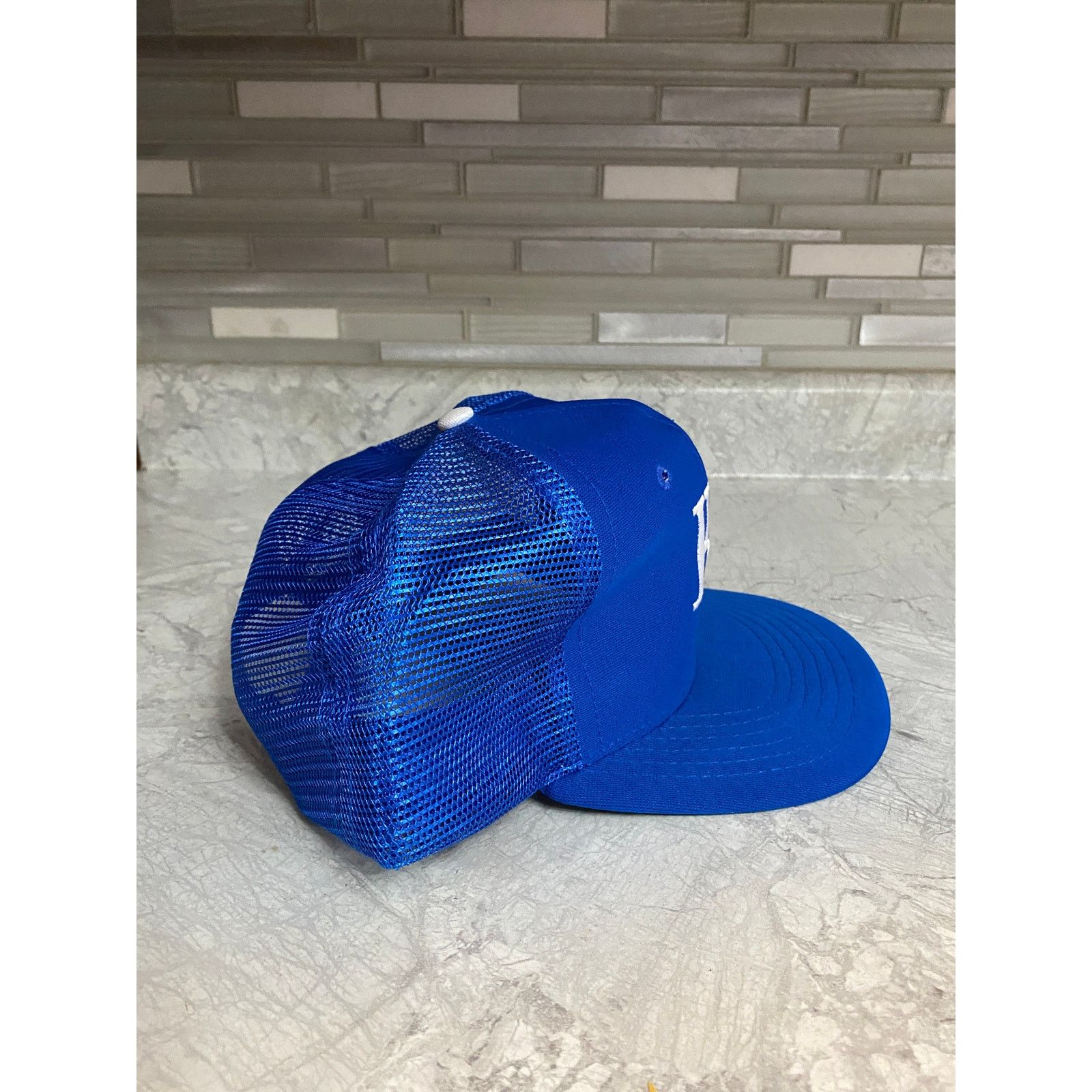 MLB Vintage Kansas City Royals Blue and White MLB Snapback Hat Size ONE SIZE - 6 Thumbnail