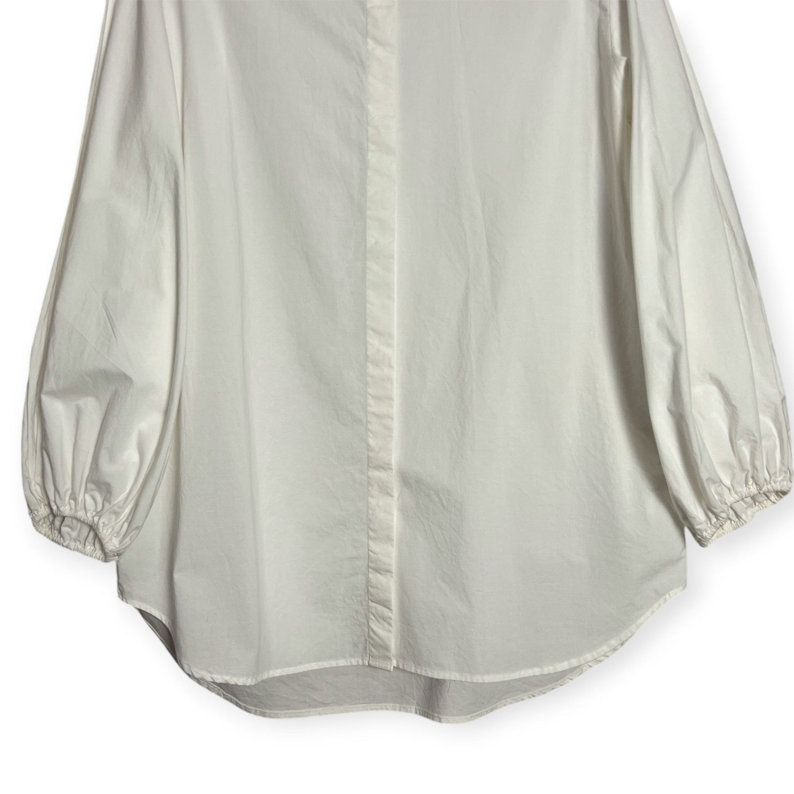 The Row The Row Puff Sleeve Button Up Shirt White Size 4 Cotton Size S / US 4 / IT 40 - 12 Thumbnail