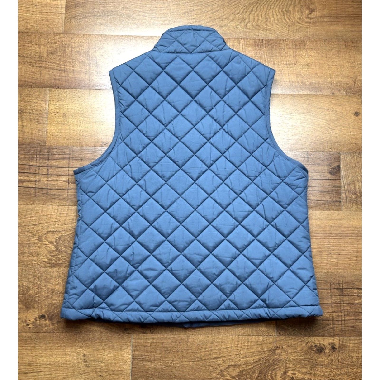 Orvis Orvis Vest Mens XL Blue Quilted Jacket Hiking Snap Zip Equestrian Insulated Regular Size Blue Quilted Vest Mens XL Size US XL / EU 56 / 4 - 3 Thumbnail