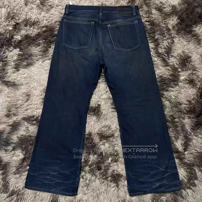 Acne Studios Acne Studios Black Distressed Mud-dyed Denim Pants Size US 33 - 2 Thumbnail