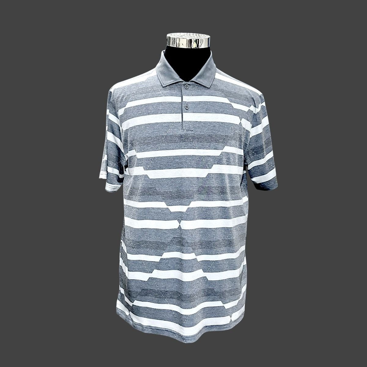 Oakley Oakley Golf Men’s Fractured Argyle Short Sleeve Shirt Sz M Size US M / EU 48-50 / 2 - 7 Thumbnail