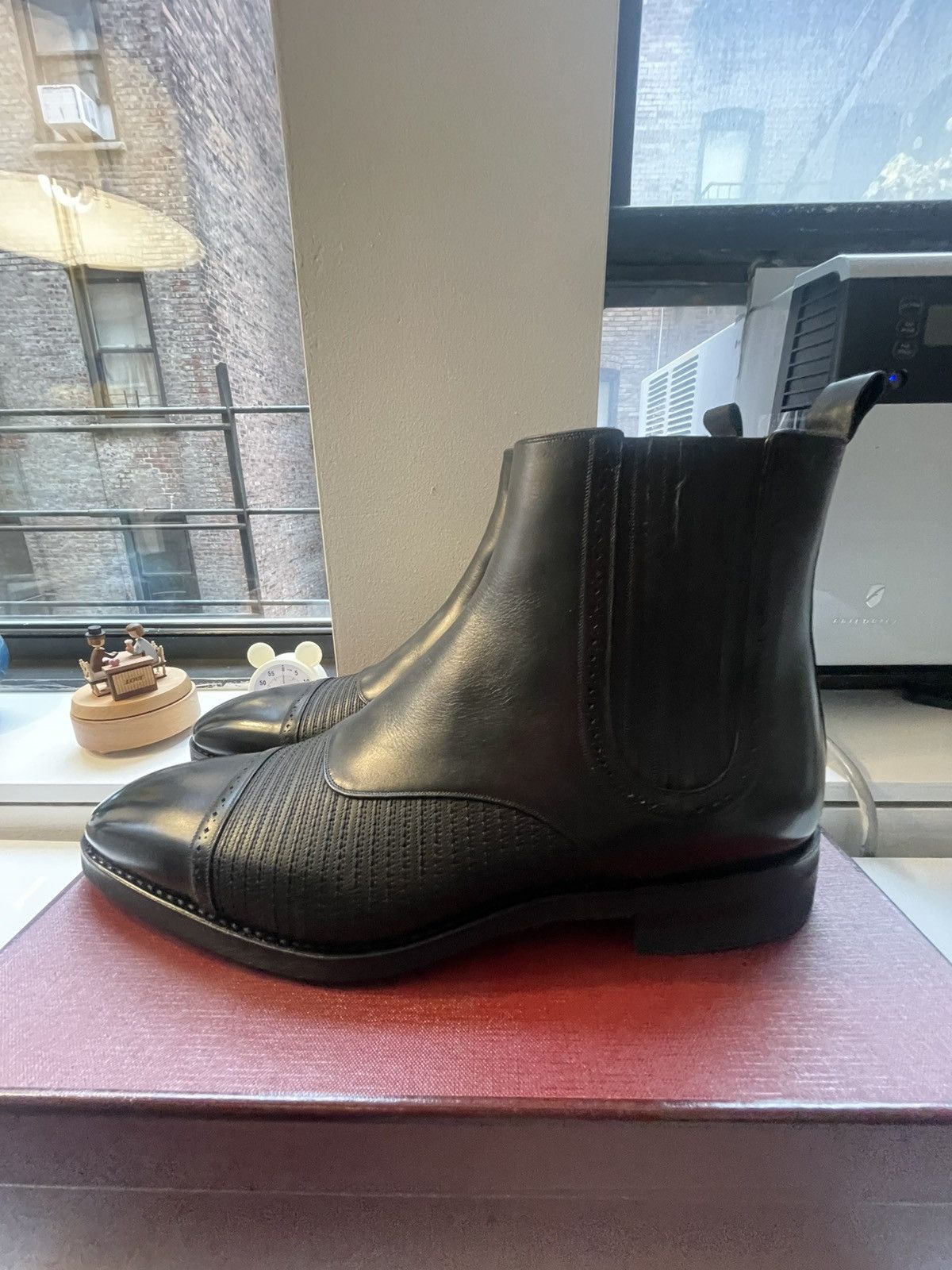 Bally Bally Skirian Black Calf boots Size US 10.5 / EU 43-44 - 7 Thumbnail