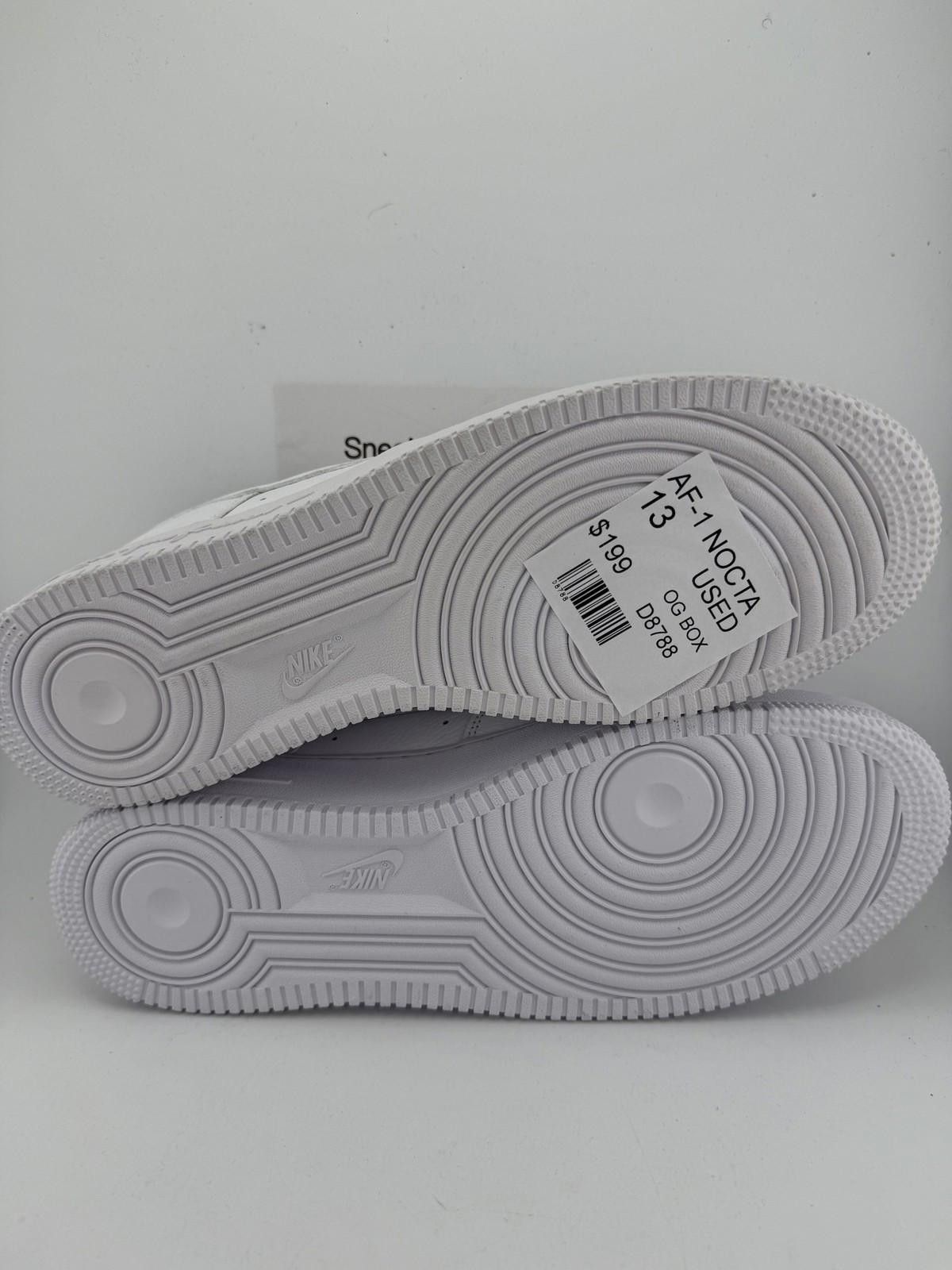 Nike og Nike Air Force 1 NOCTA White Sneakers US 13 Used Size US 13 / EU 46 - 7 Thumbnail