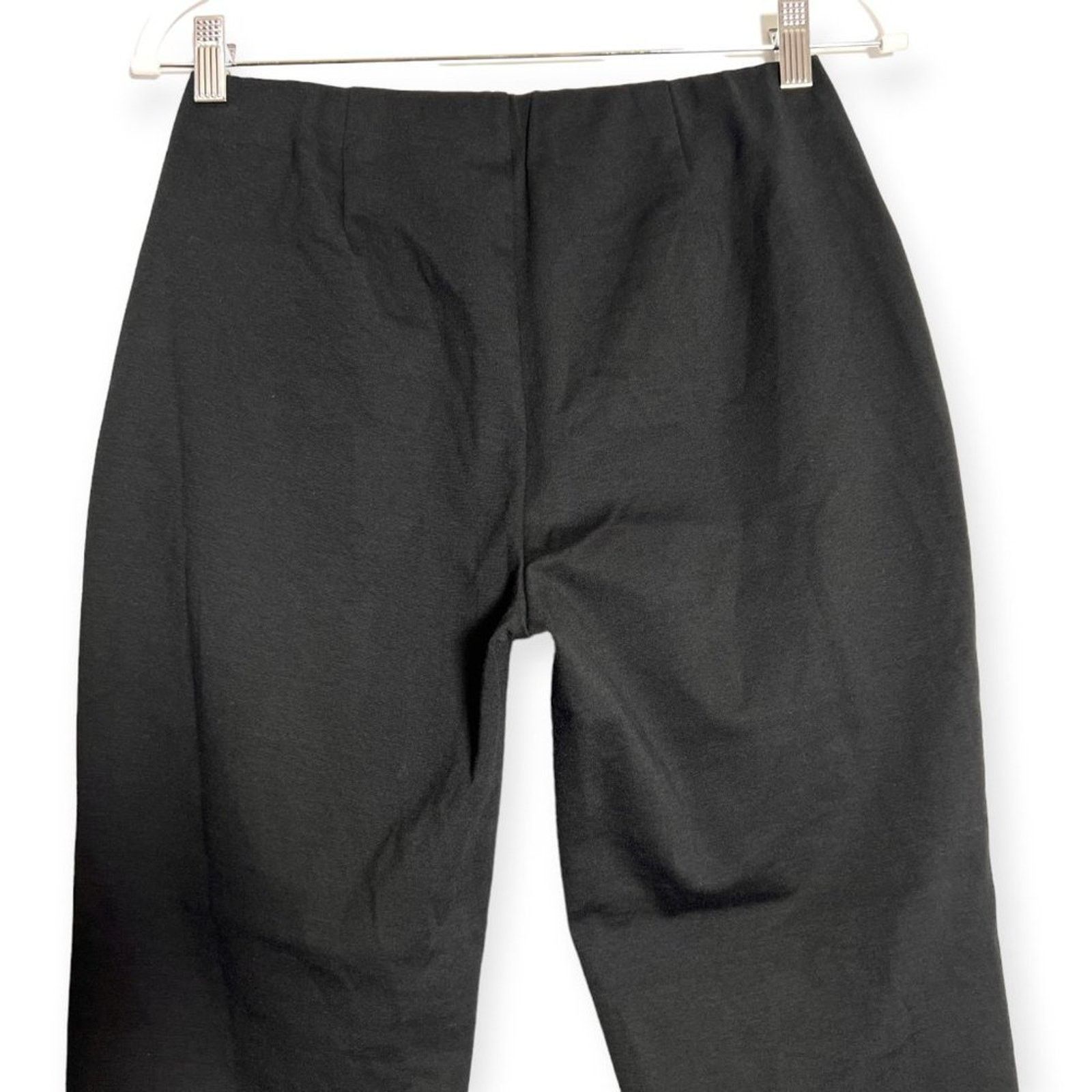 Eileen Fisher Eileen Fisher Slim Crop Pant Black Organic PS NWT Size 27" / US 4 / IT 40 - 6 Thumbnail