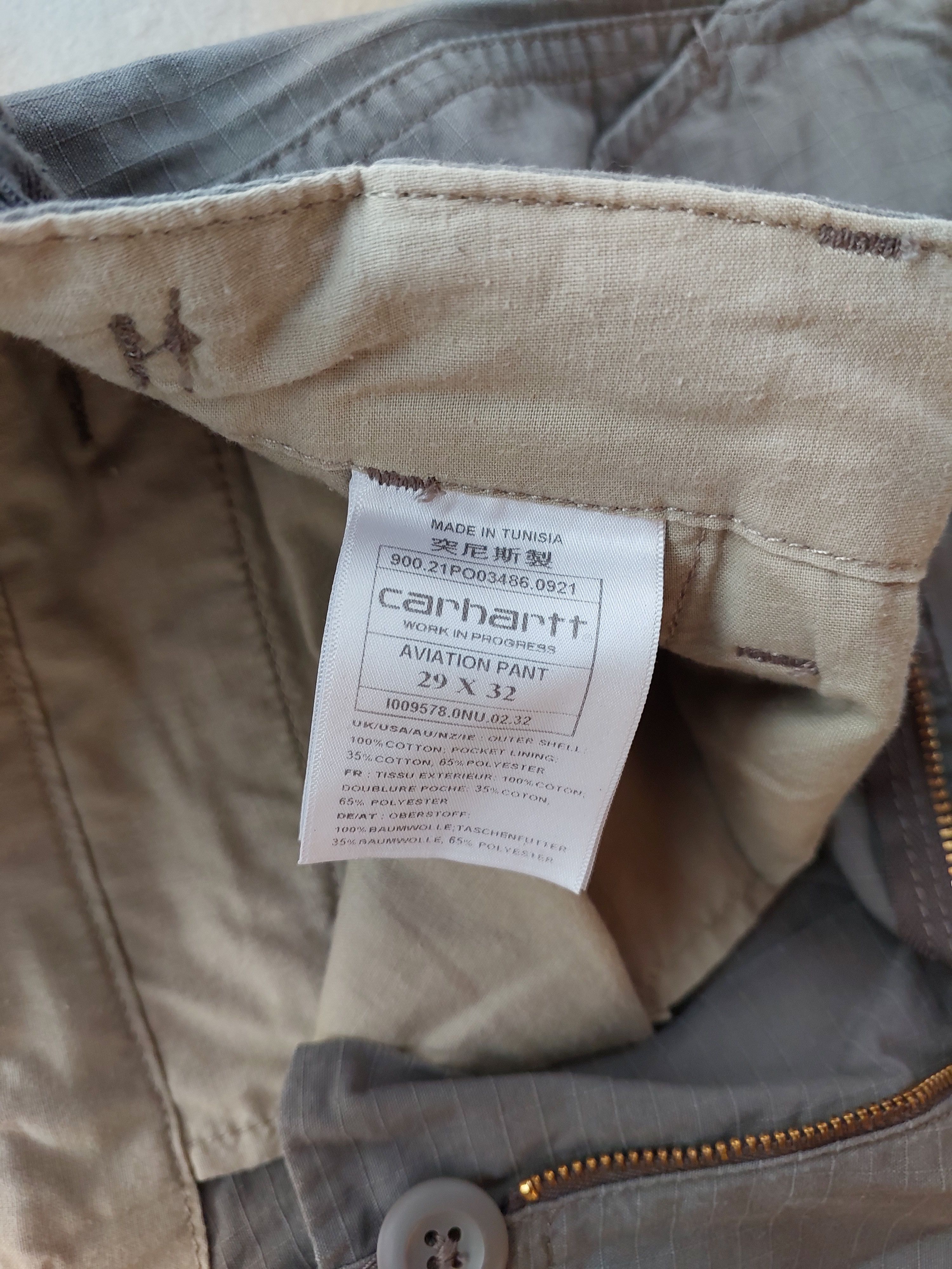 Carhartt Carhartt Aviation Pants Streetwear Outdoor Size US 29 - 4 Thumbnail