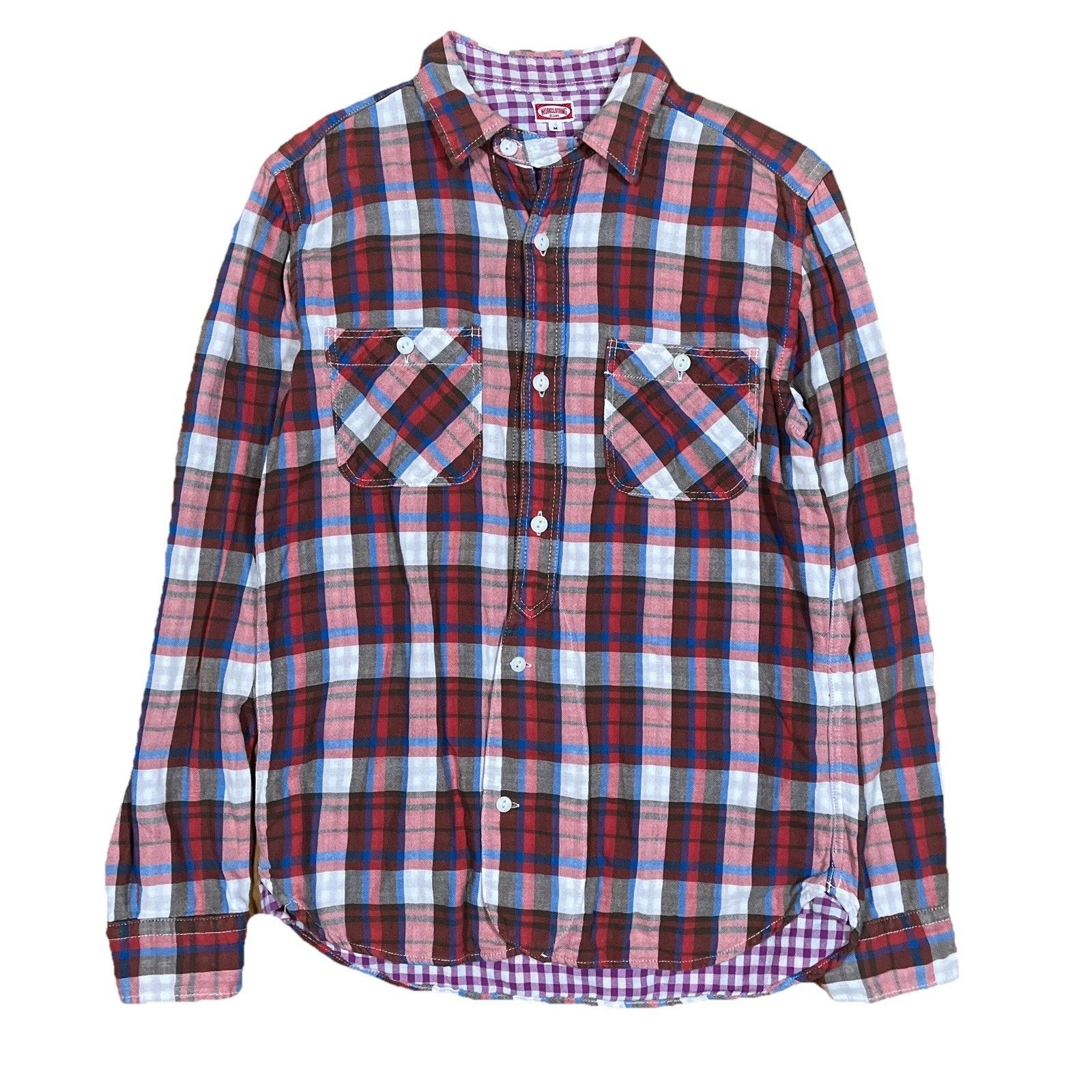 Beams Japan Beams Workclothing Americana Flannel Plaid Gingham Interior Size US M / EU 48-50 / 2 - 1 Thumbnail