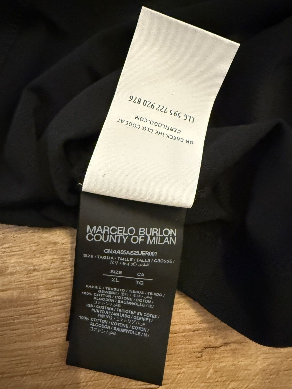 Marcelo Burlon Marcelo burlon county of milan colordust box tee Size US XL / EU 56 / 4 - 5 Thumbnail