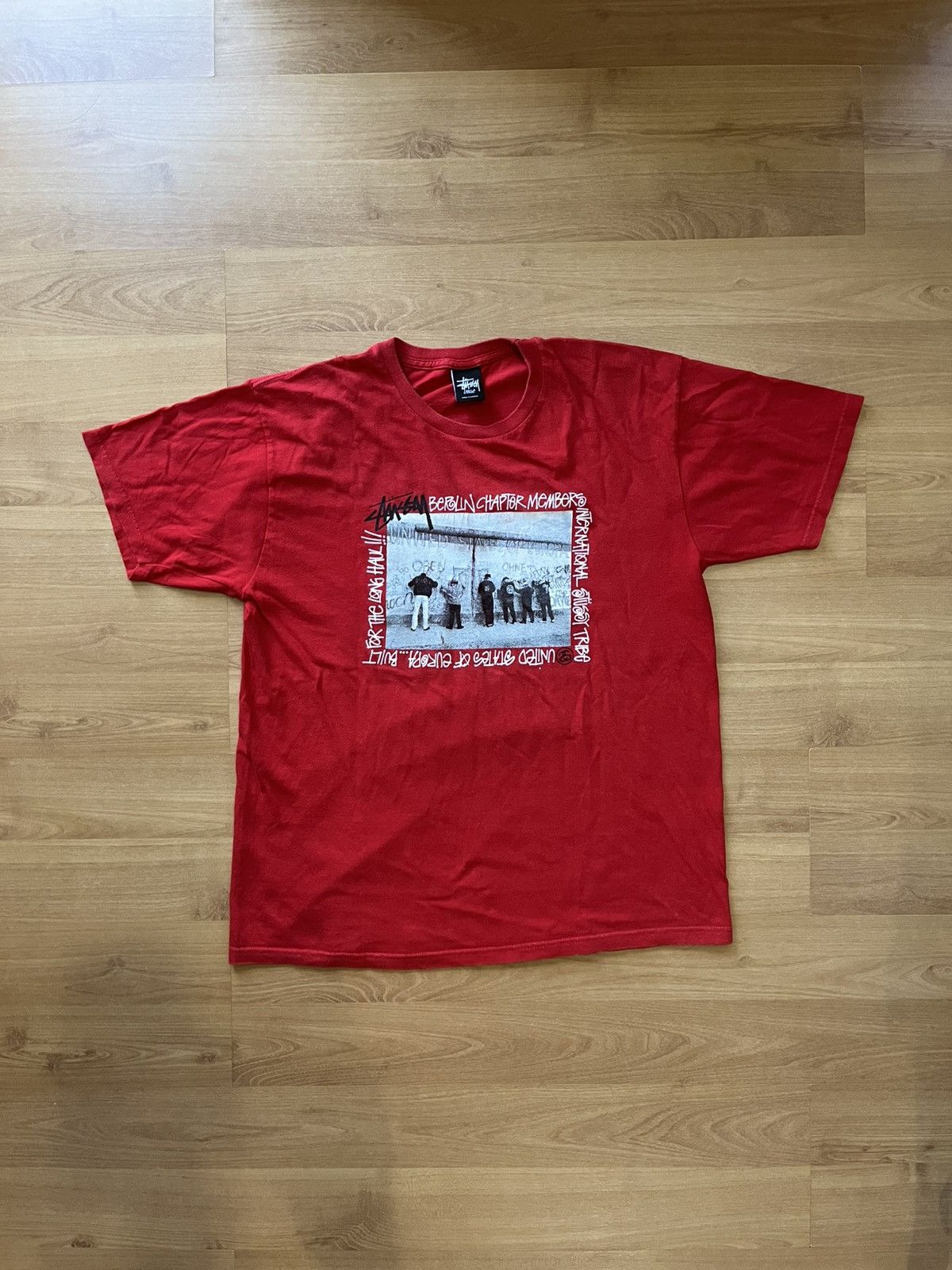 Stussy ULTRA RARE 2012 Stüssy Berlin Chapter Members Opening Tee Size US L / EU 52-54 / 3 - 1 Thumbnail