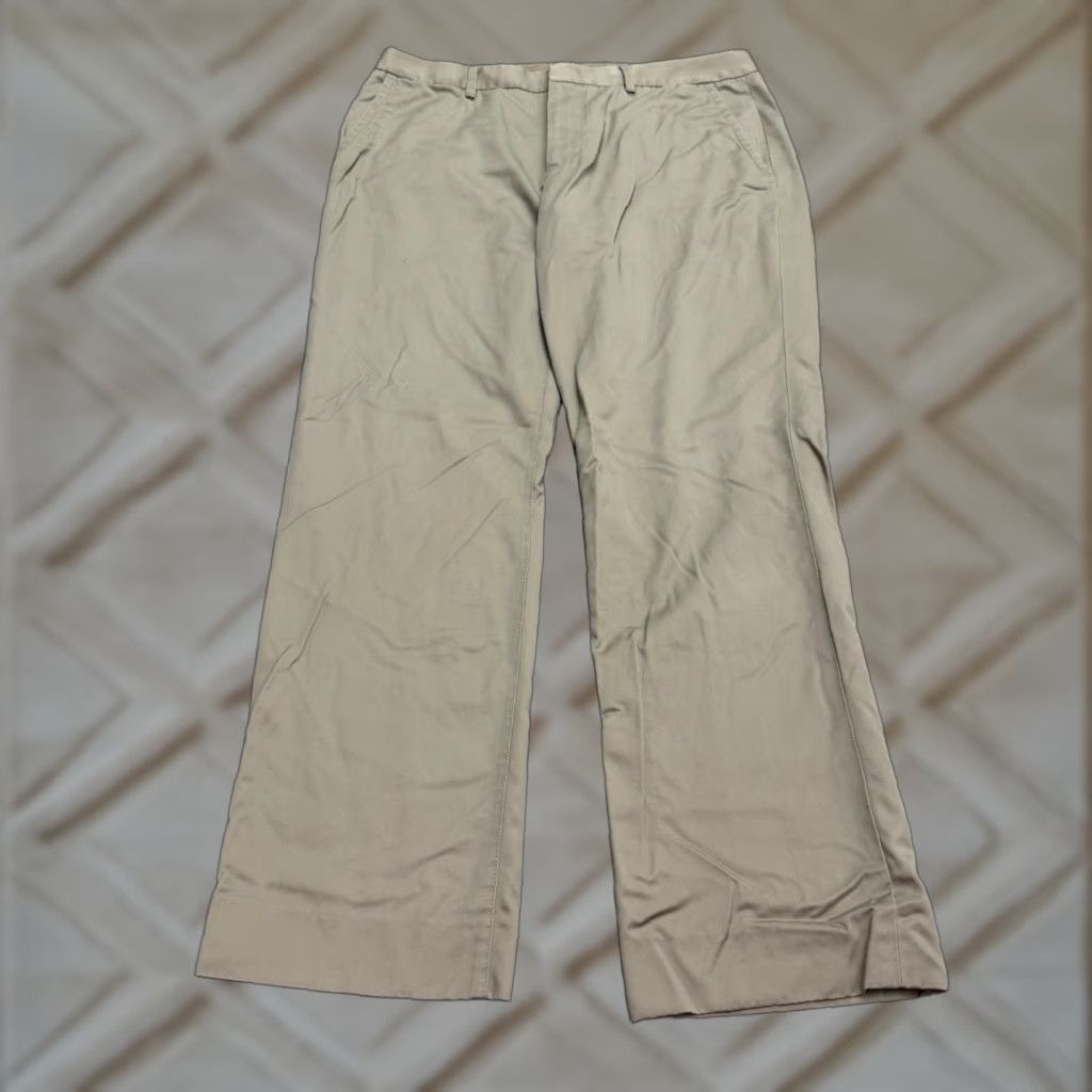 Bonobos Bonobos Chino Pants Mens 33x30 Regular Straight Leg Brown Cotton Classic Modern Prep Size US 33 - 1 Thumbnail