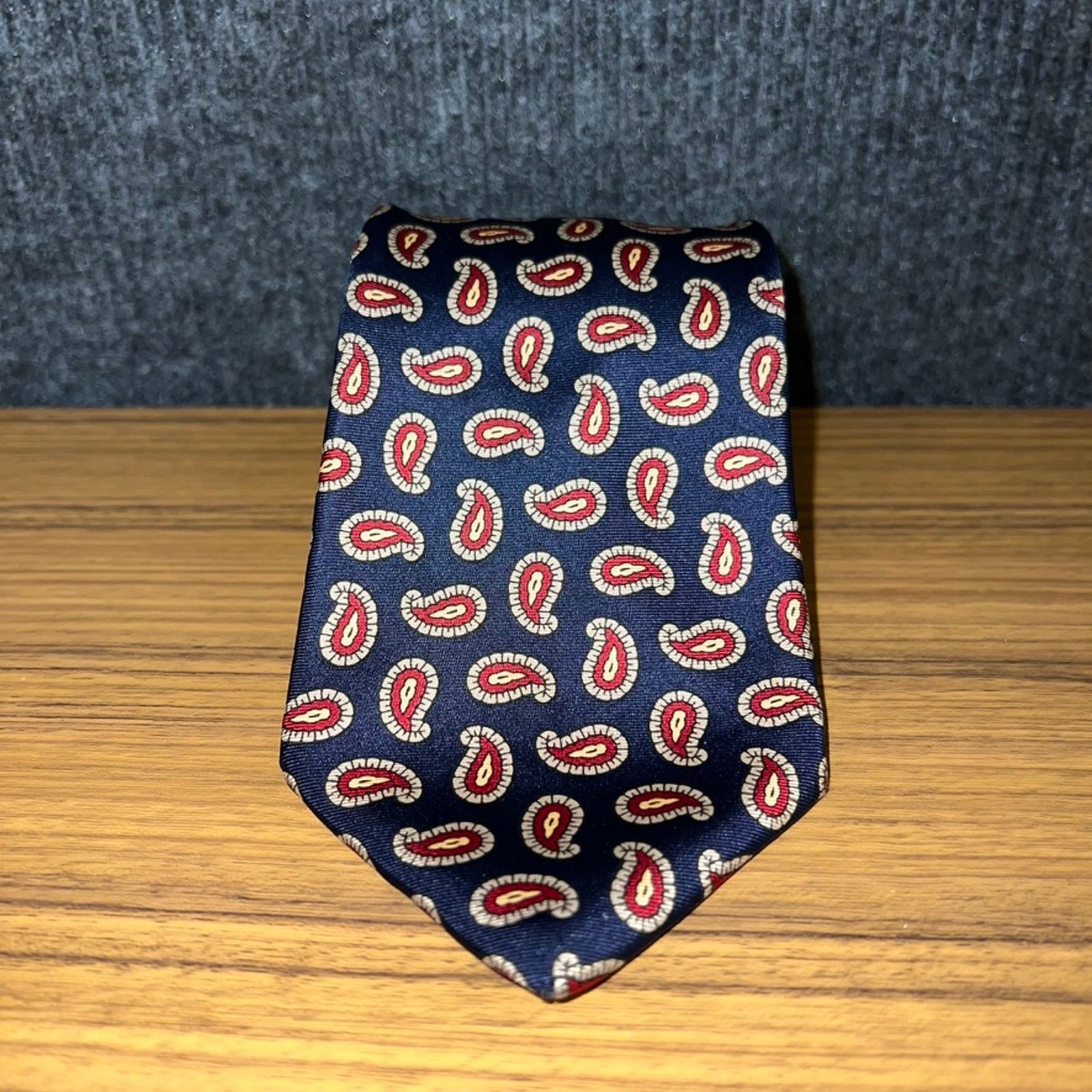 Christian Dior Monsieur Christian Dior Monsieur Men's Paisley Silk Necktie Size ONE SIZE - 2 Thumbnail