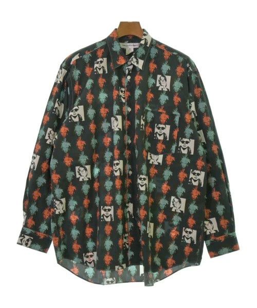 Comme des Garcons SHIRT Shirt all-over pattern long sleeve button cotton Multicolor Size US M / EU 48-50 / 2 - 1 Thumbnail
