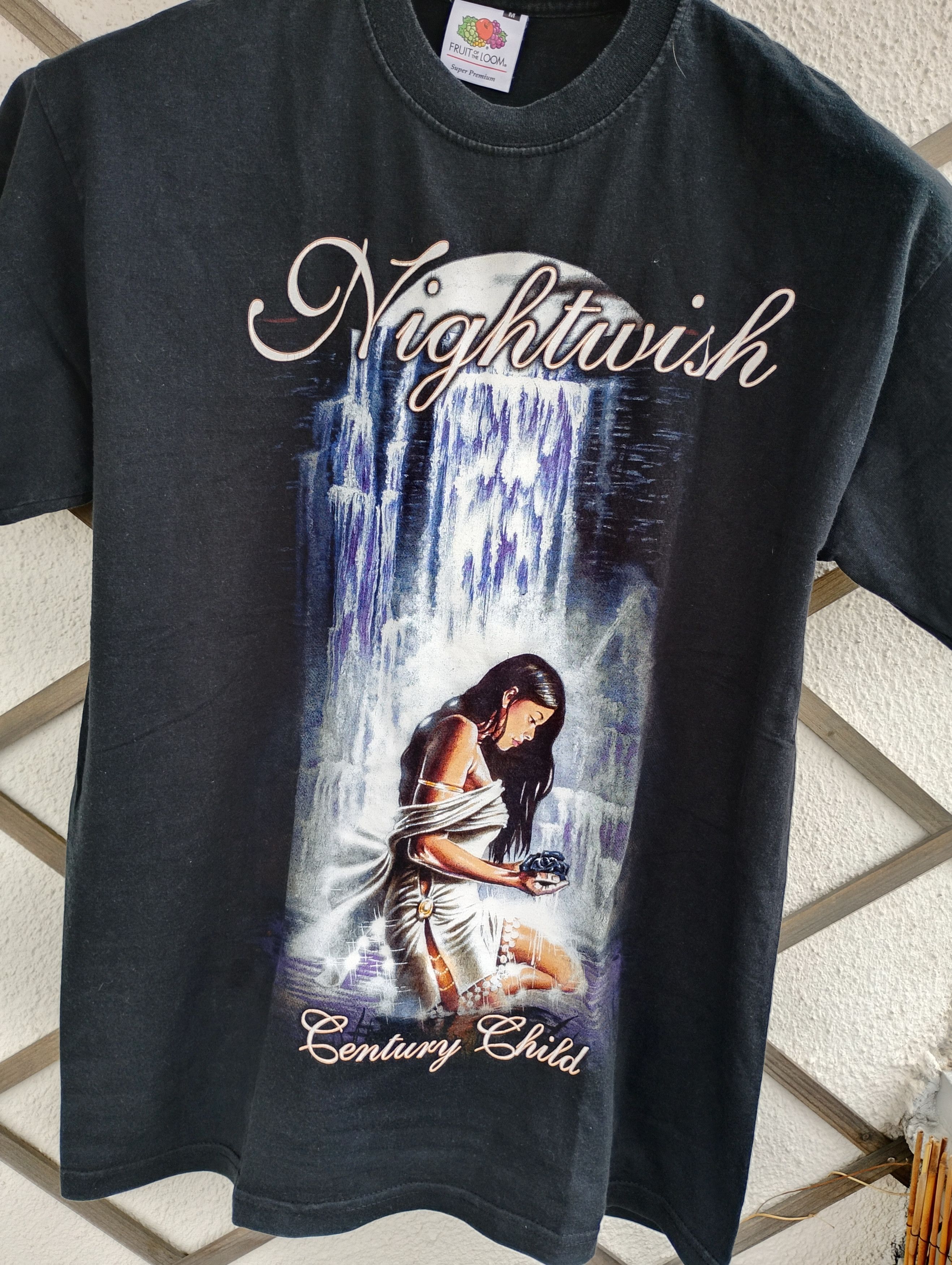Band Tees Nightwish Century Child Vintage 2002 Band t-shirt sz M Size US M / EU 48-50 / 2 - 4 Thumbnail