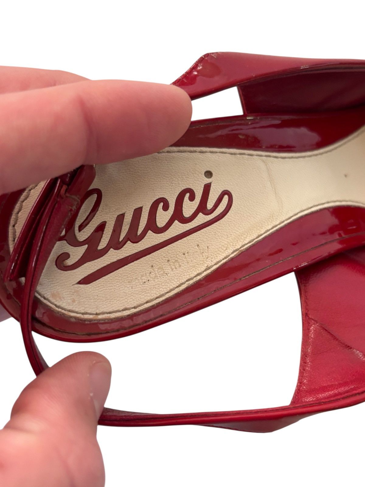 Gucci Gucci Patent leather heels Size US 6 / IT 36 - 6 Thumbnail