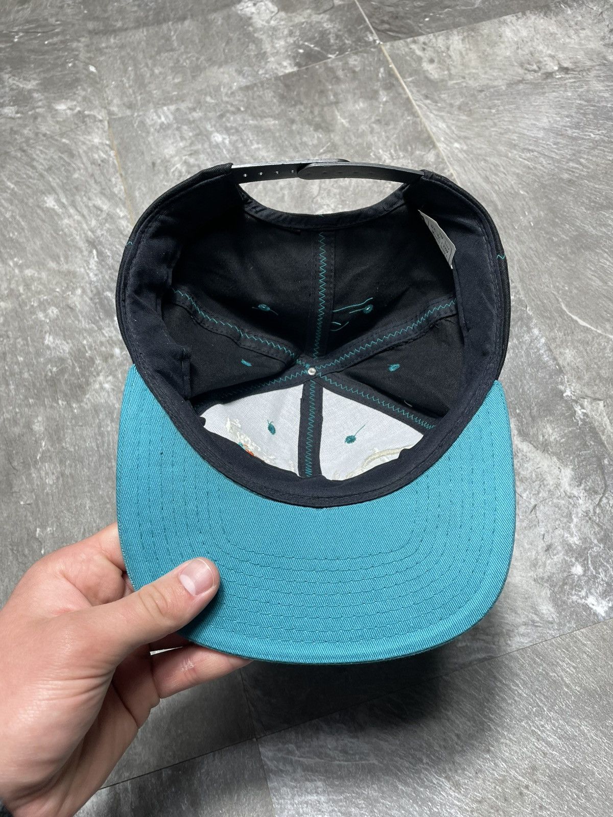 NFL Vintage 1994 Rare NFL Miami Dolphins Team Logo Hat Cap Size ONE SIZE - 5 Thumbnail