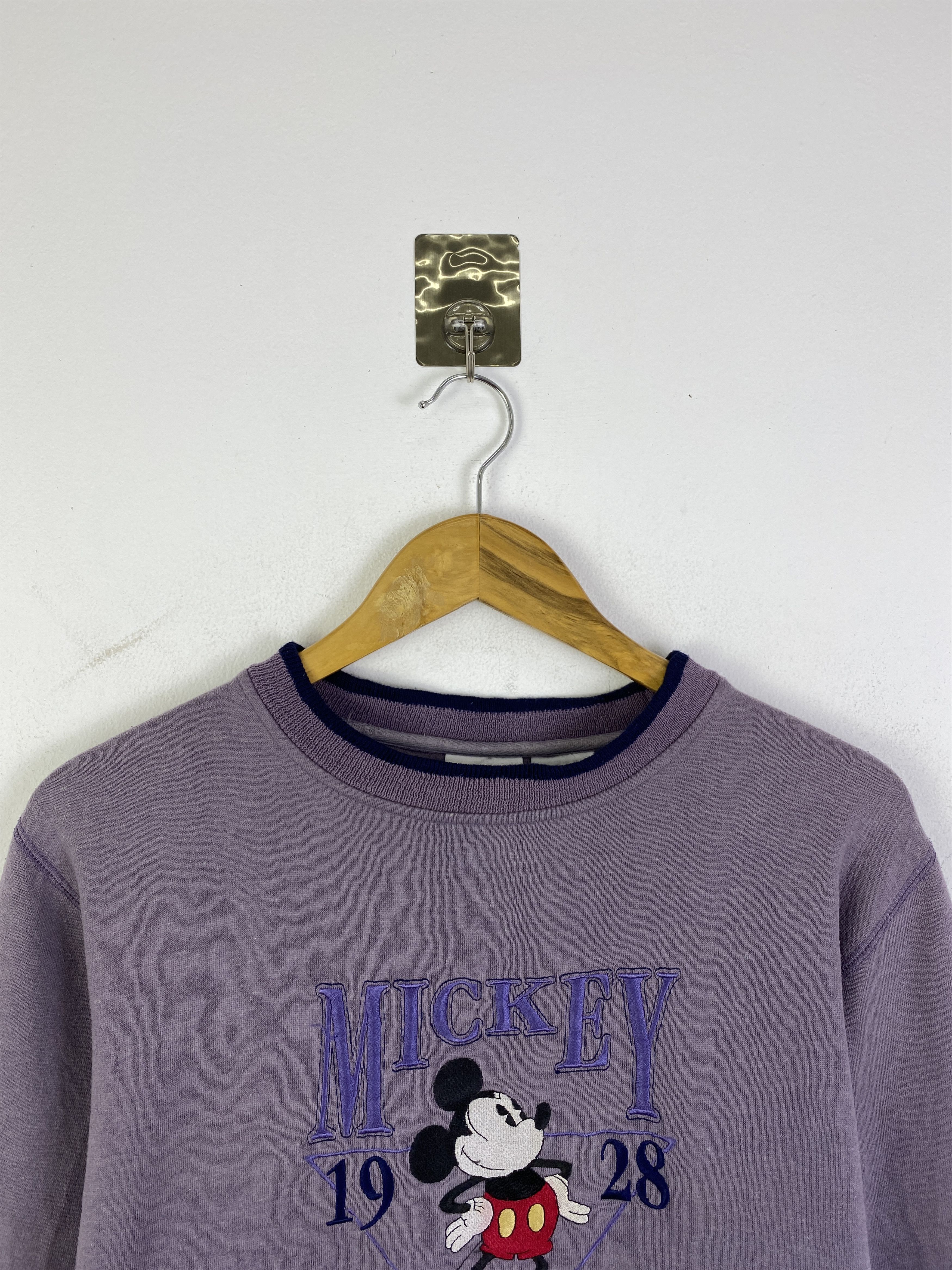 Mickey Mouse Vintage Mickey Mouse Faded Crewneck Sweatshirt SH0279 Size US M / EU 48-50 / 2 - 2 Thumbnail