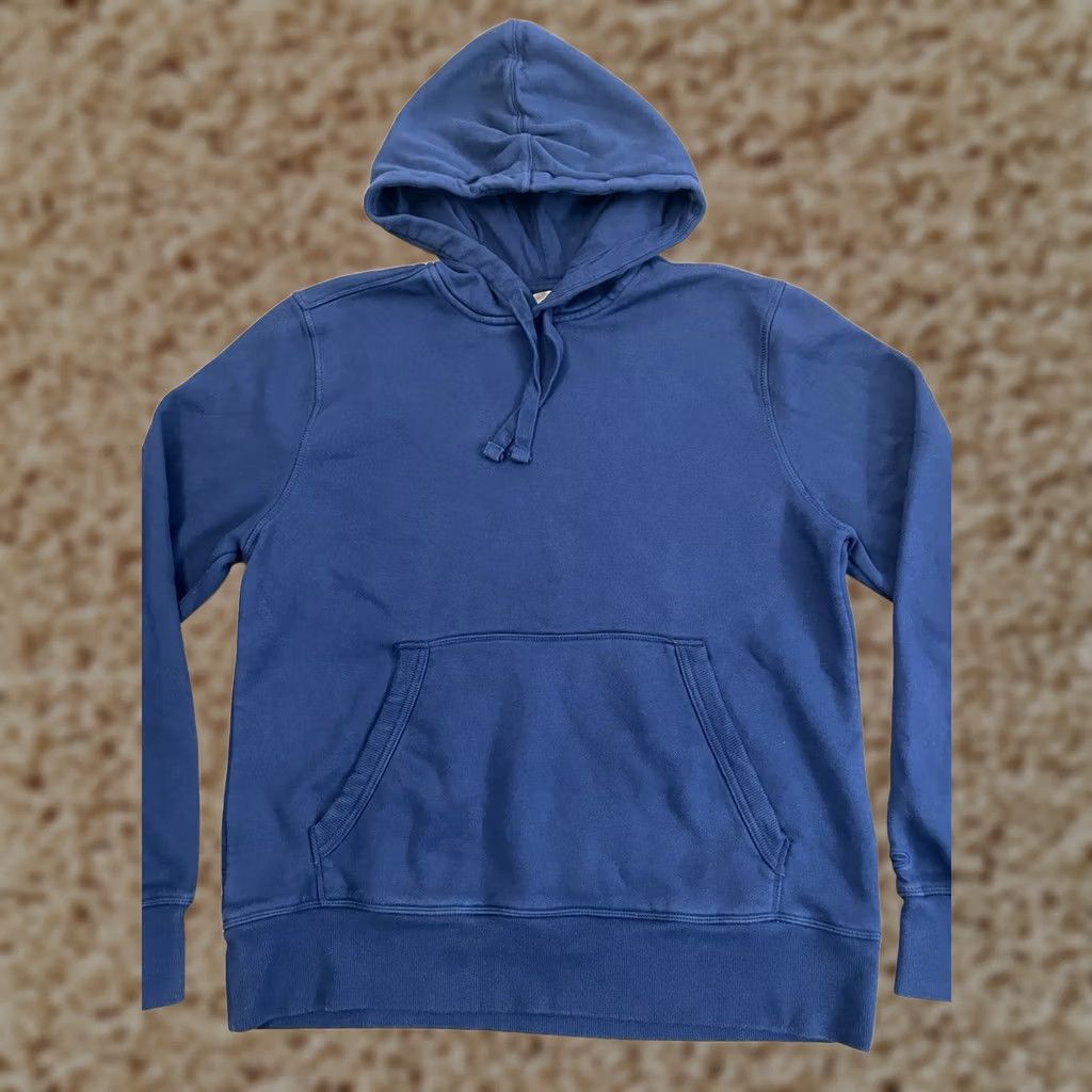 Champion VINTAGE Champion Hoodie Adult Medium Blue Sweatshirt Logo Embroidered Pullover Pocket Hooded Mens Size US M / EU 48-50 / 2 - 1 Thumbnail